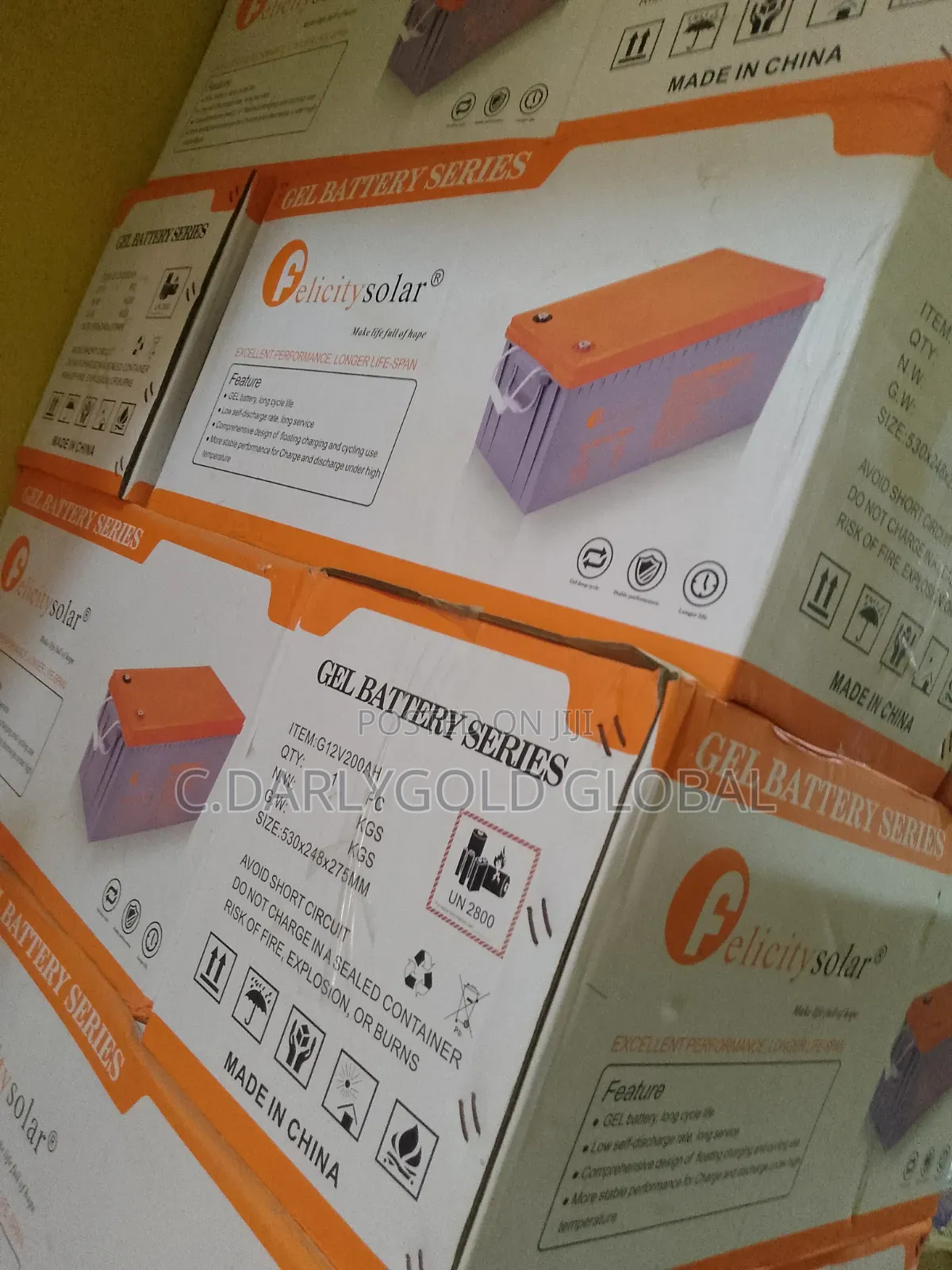 Felicity 200 Gel Battery