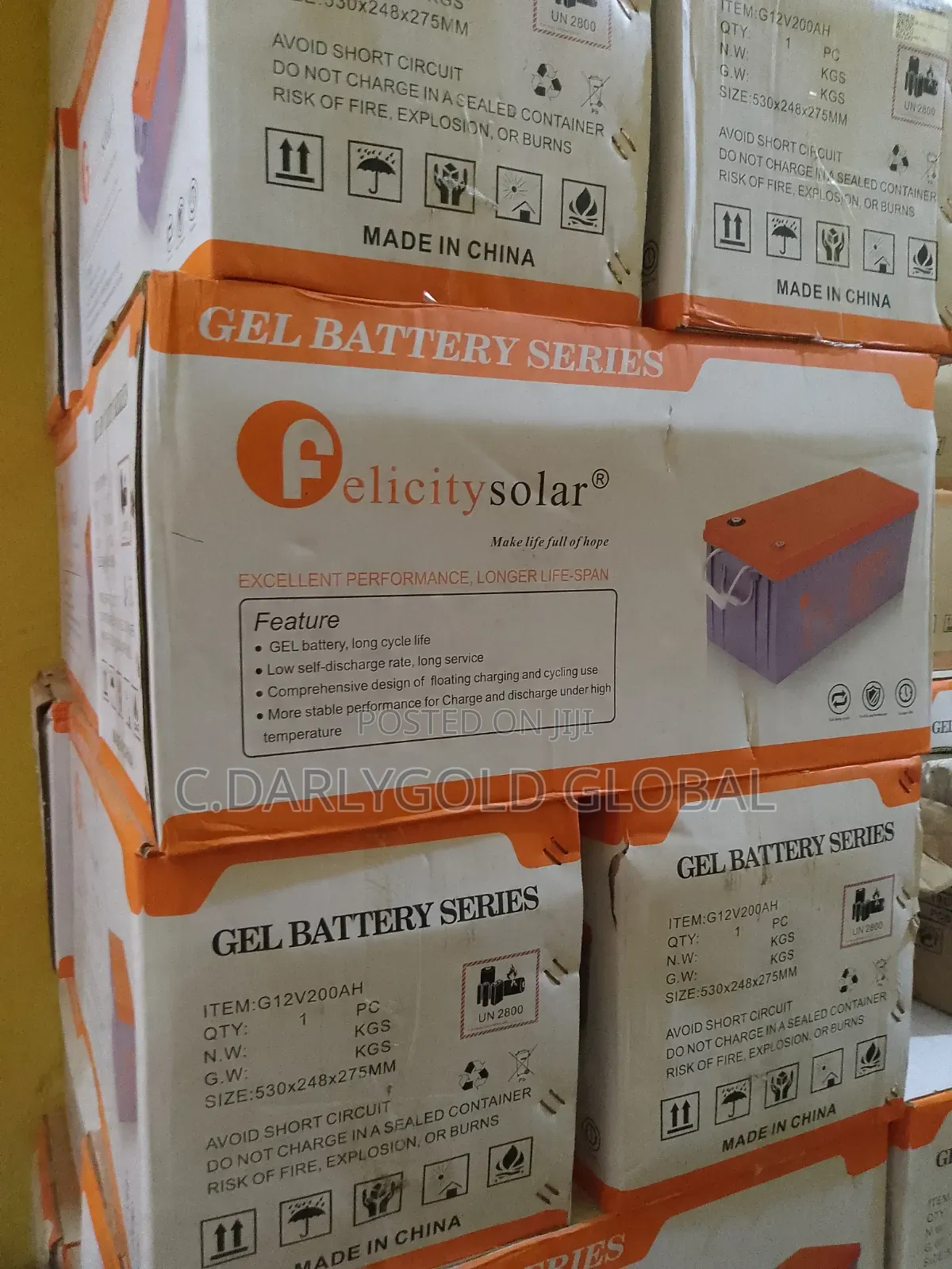 Felicity 200 Gel Battery