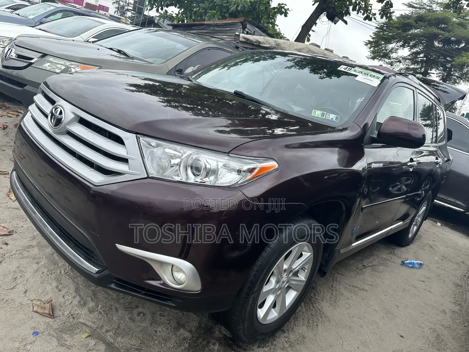Toyota Highlander Limited 4dr SUV (3.5L 6cyl 6A) 2015 Red