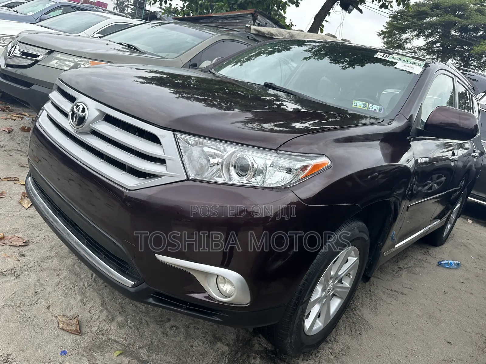 Toyota Highlander Limited 4dr SUV (3.5L 6cyl 6A) 2015 Red