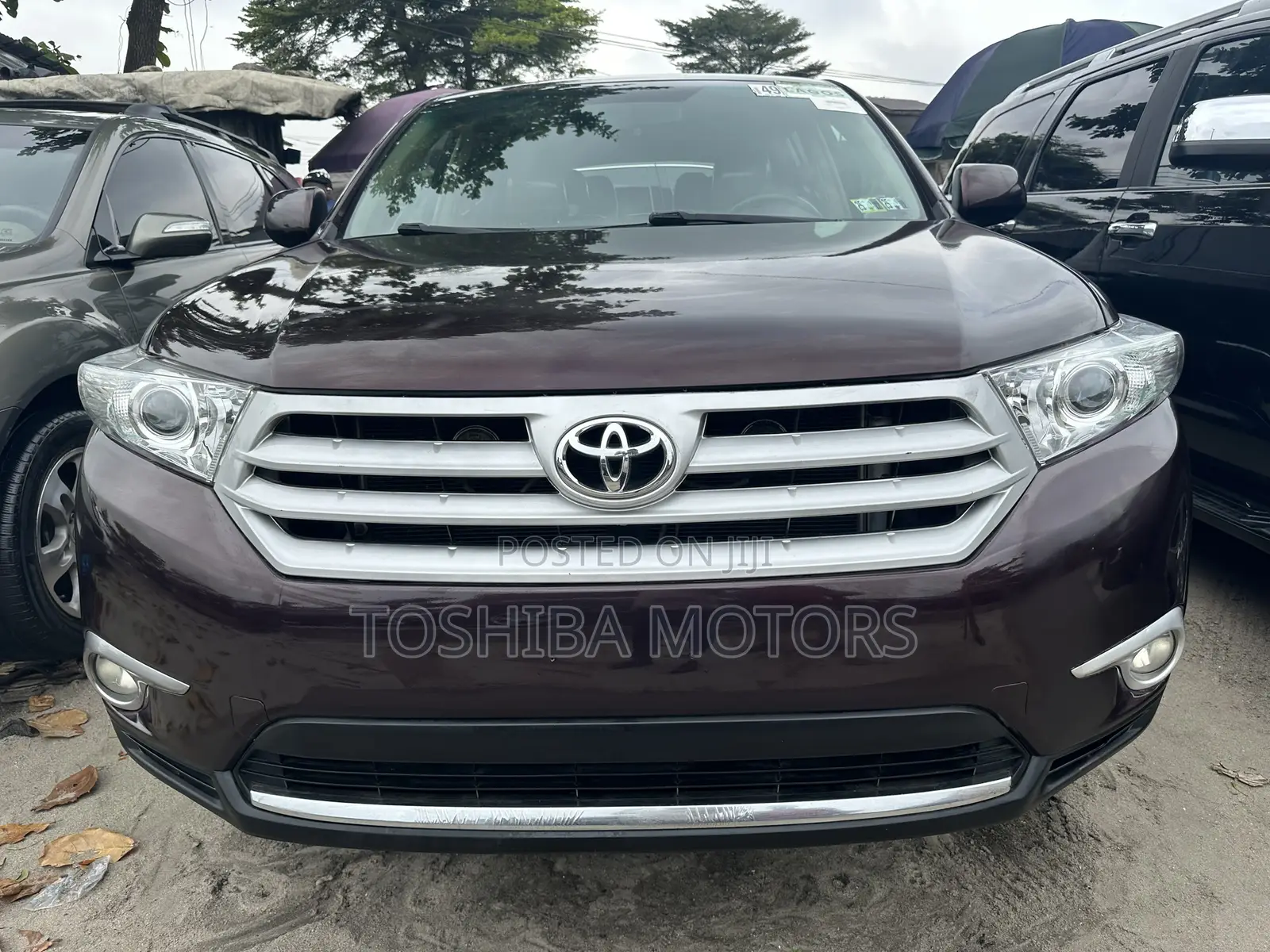 Toyota Highlander Limited 4dr SUV (3.5L 6cyl 6A) 2015 Red