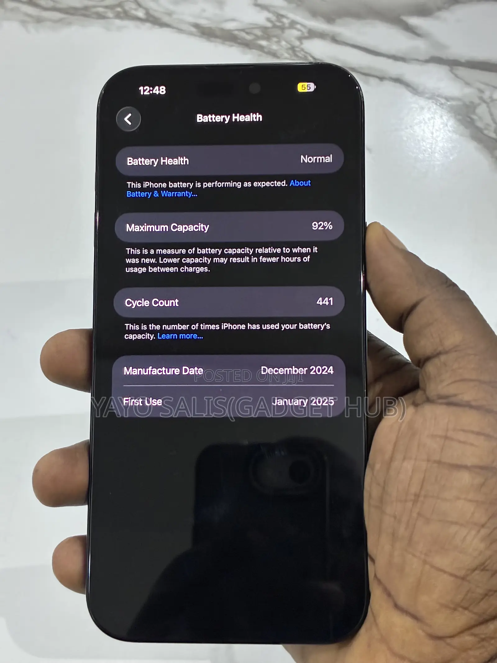 Apple iPhone 16 Pro Max 256 GB Black