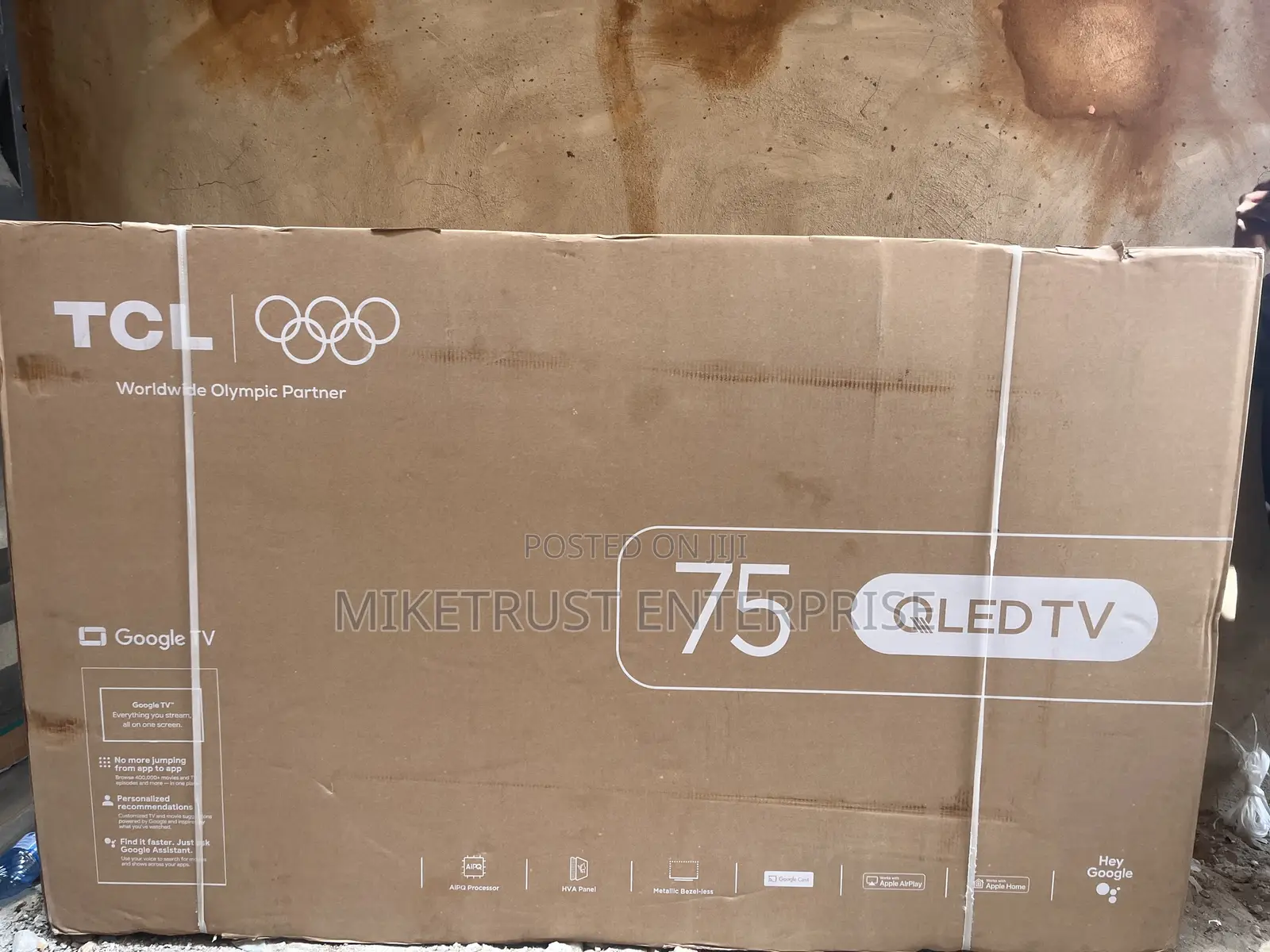 TCL 75 Inches QLED TV.