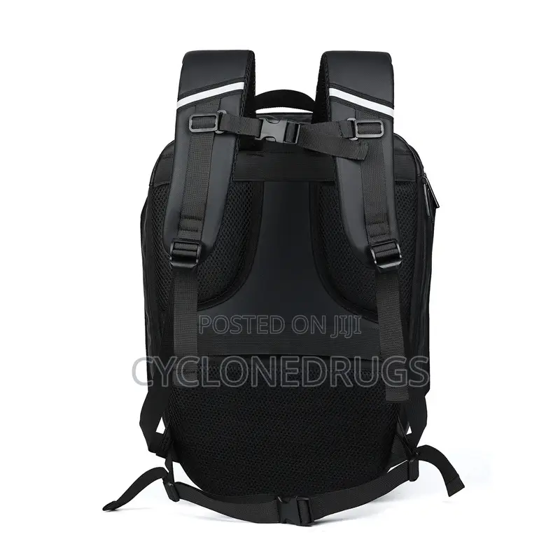 Loy Bags Black LED Backpack 19", Animated Digital Backpack