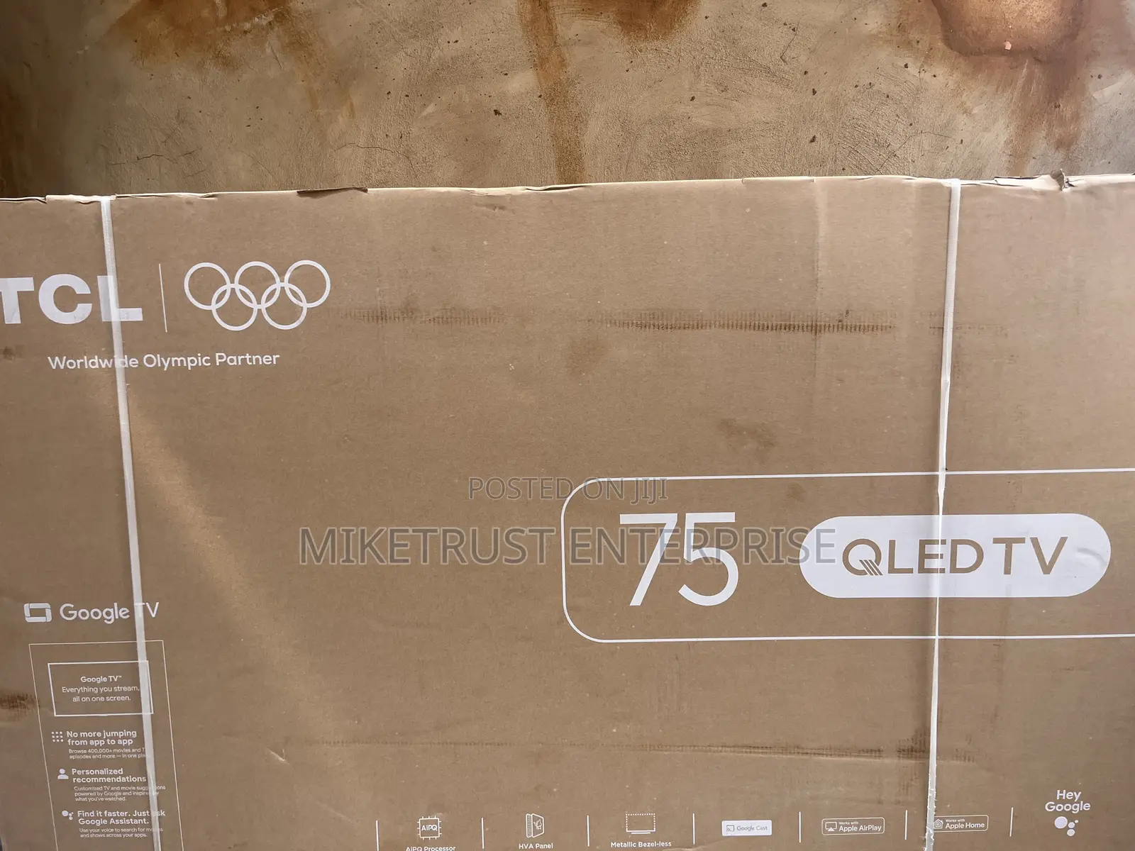 TCL 75 Inches QLED Google TV UHD 4k