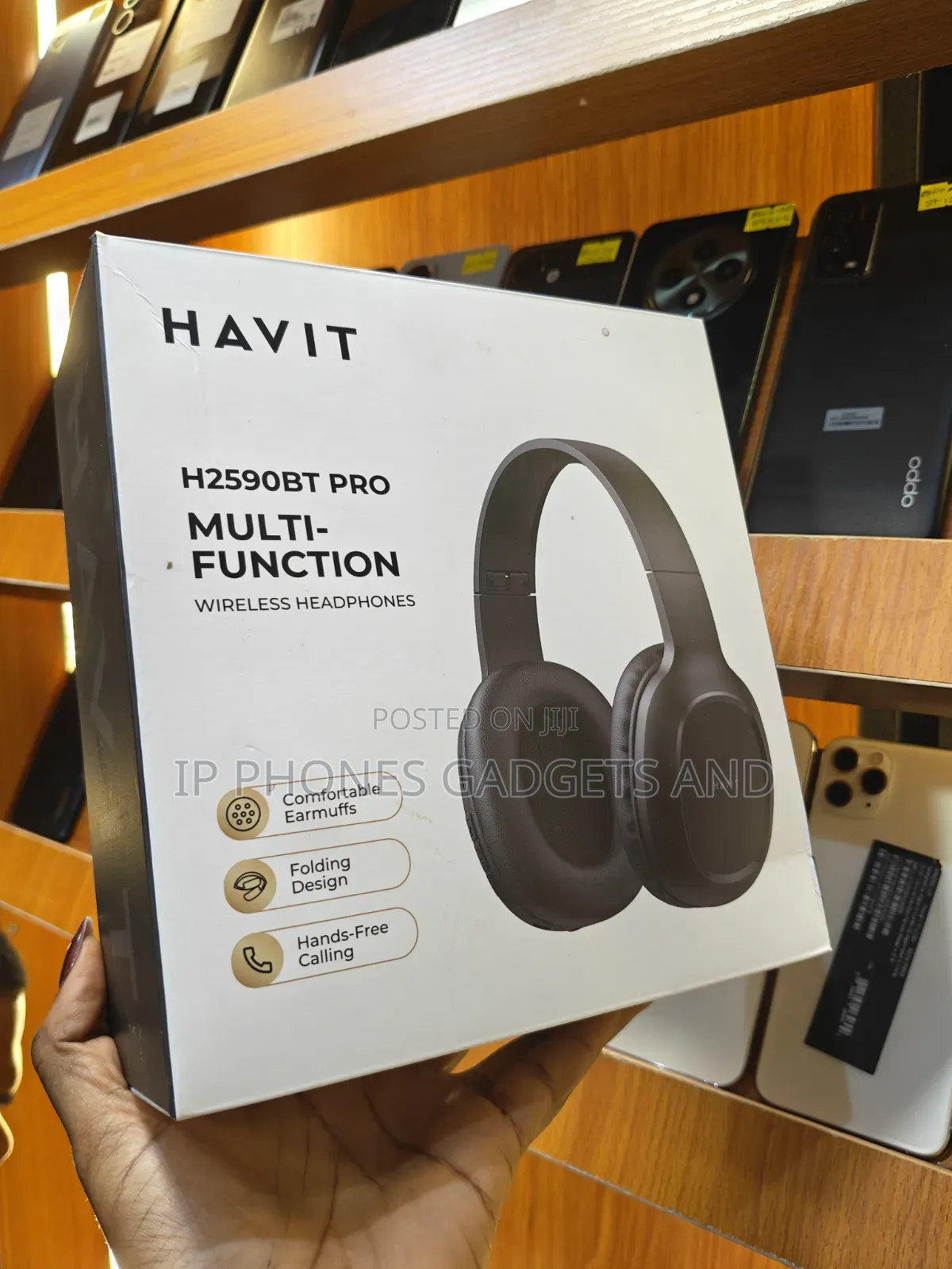 HAVIT H2590BT PRO Wireless Headphones - New