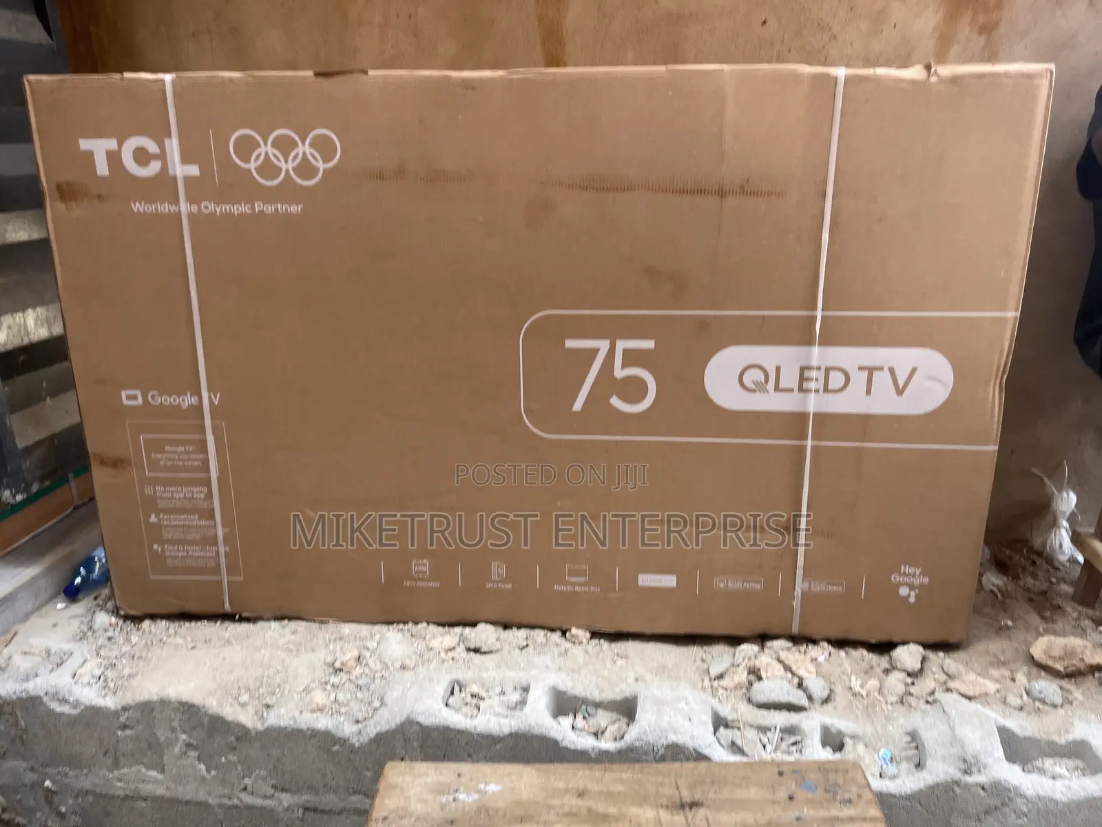 TCL QLED 75 Inches Google TV. UHD 4k