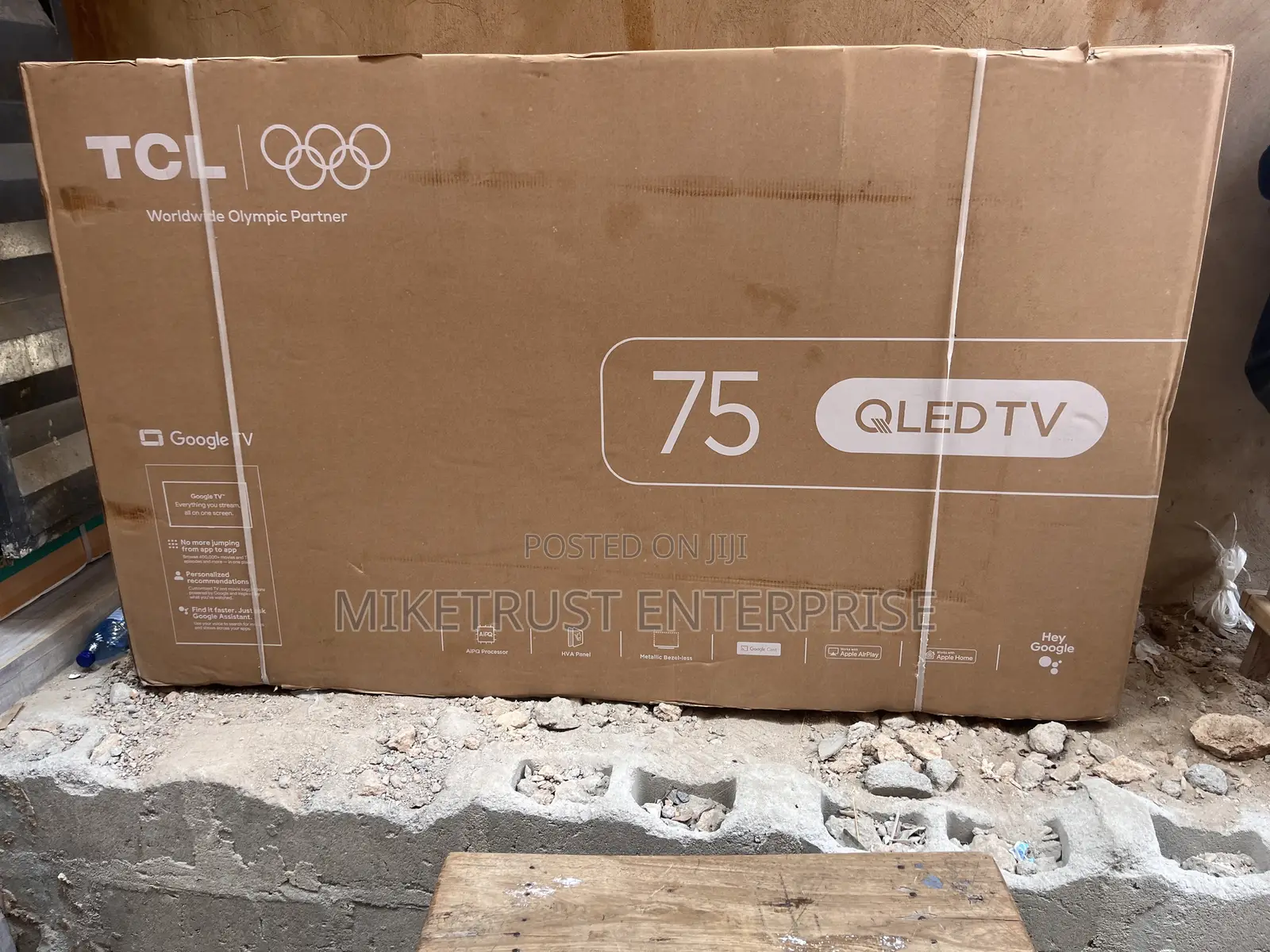 TCL QLED 75 Inches Google TV. UHD 4k