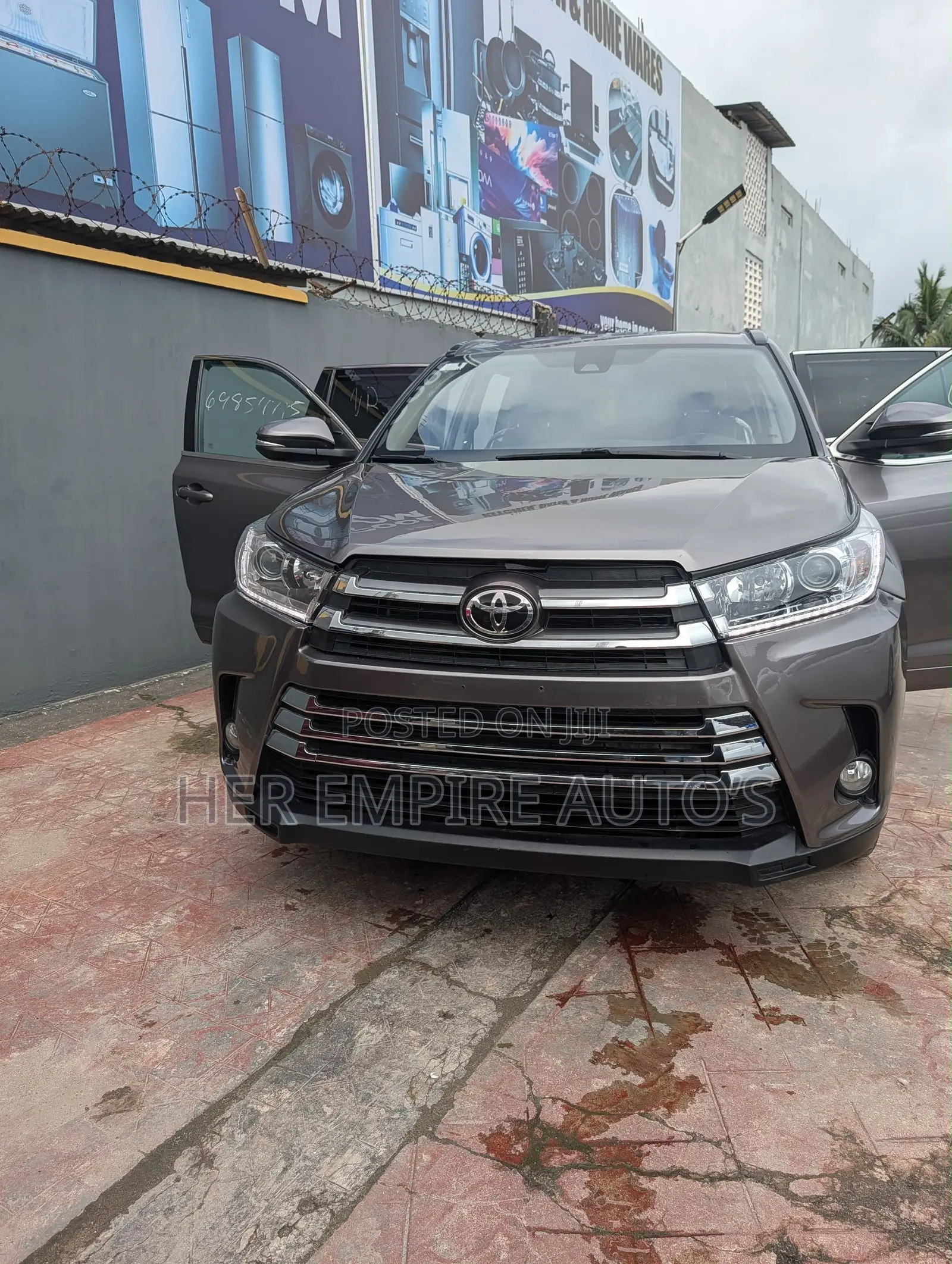 Toyota Highlander 2018 Gray