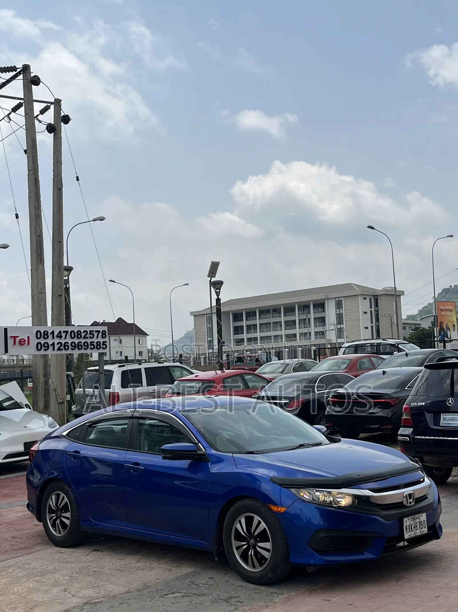 Honda Civic 2016 Blue