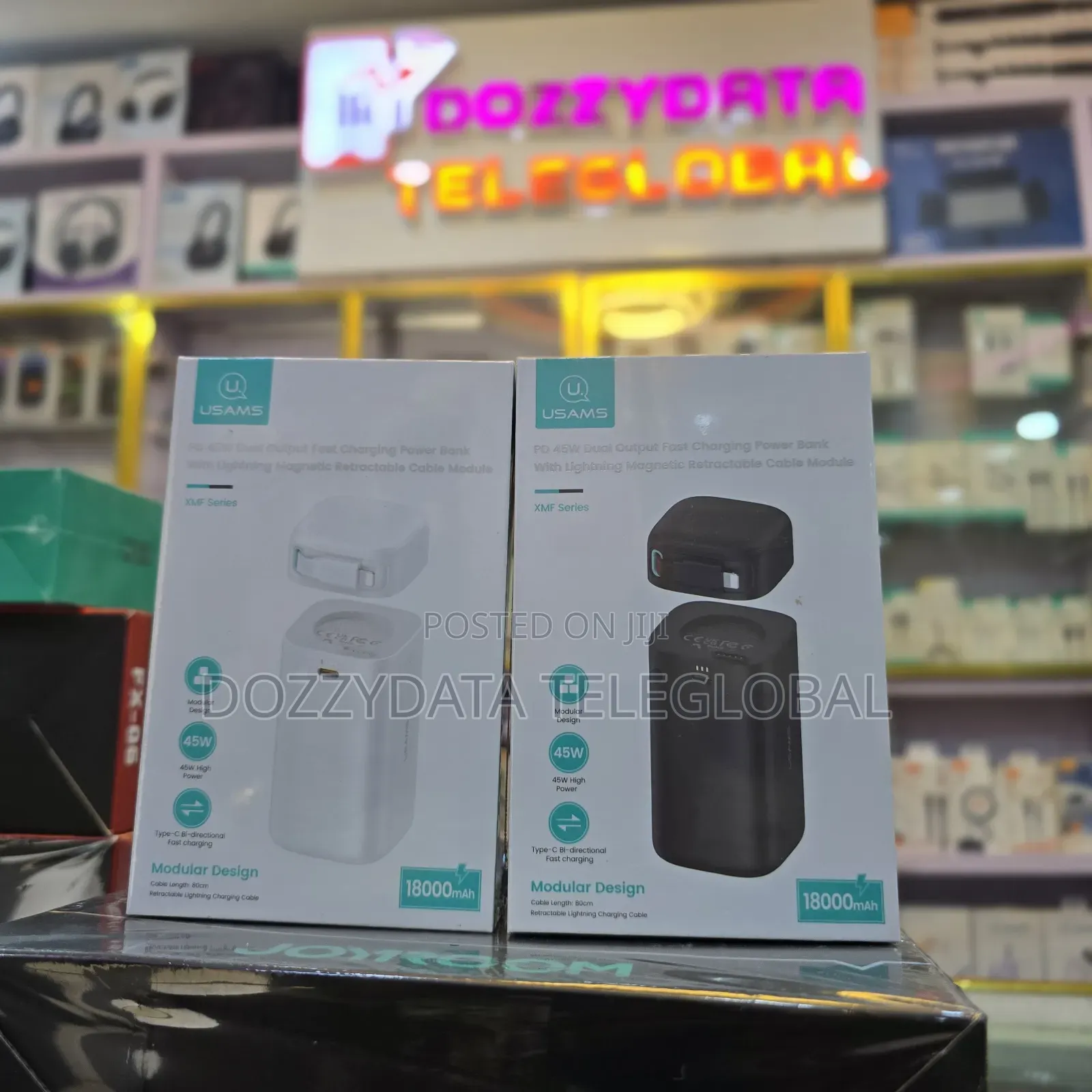 Usams XMF Series 18,000mAh 45W PD Fast Charging Power Bank