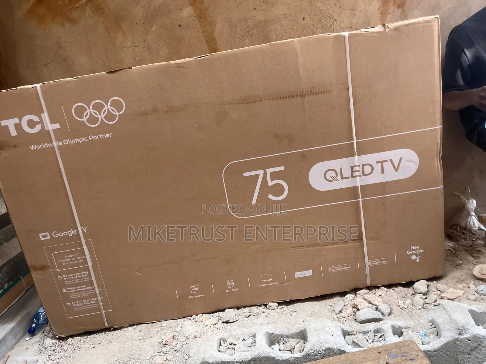 75 Inches TCL QLED Google TV With Hey Google
