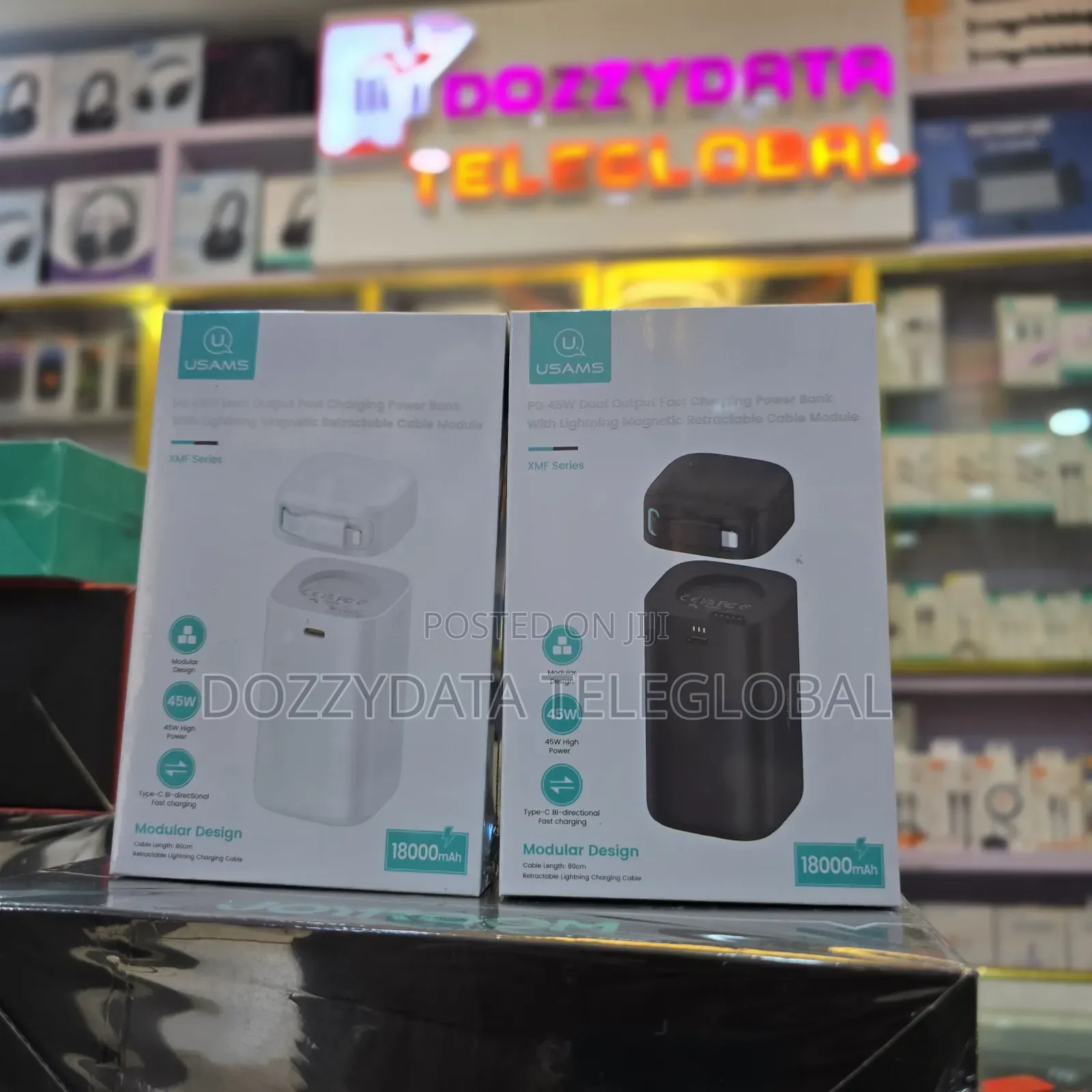 Usams XMF Series 18,000mAh 45W PD Fast Charging Power Bank