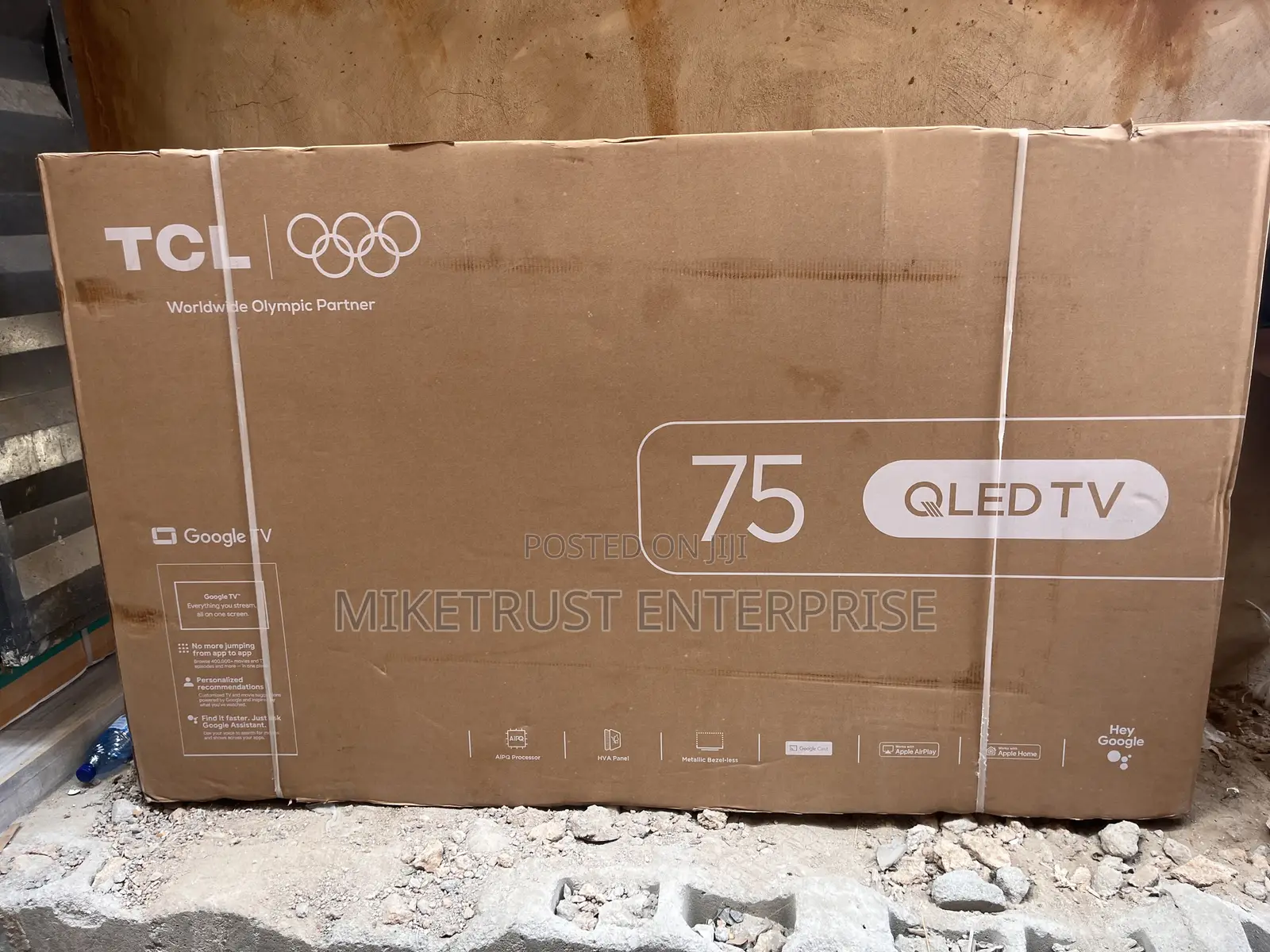 75 Inches TCL QLED 4k Google TV