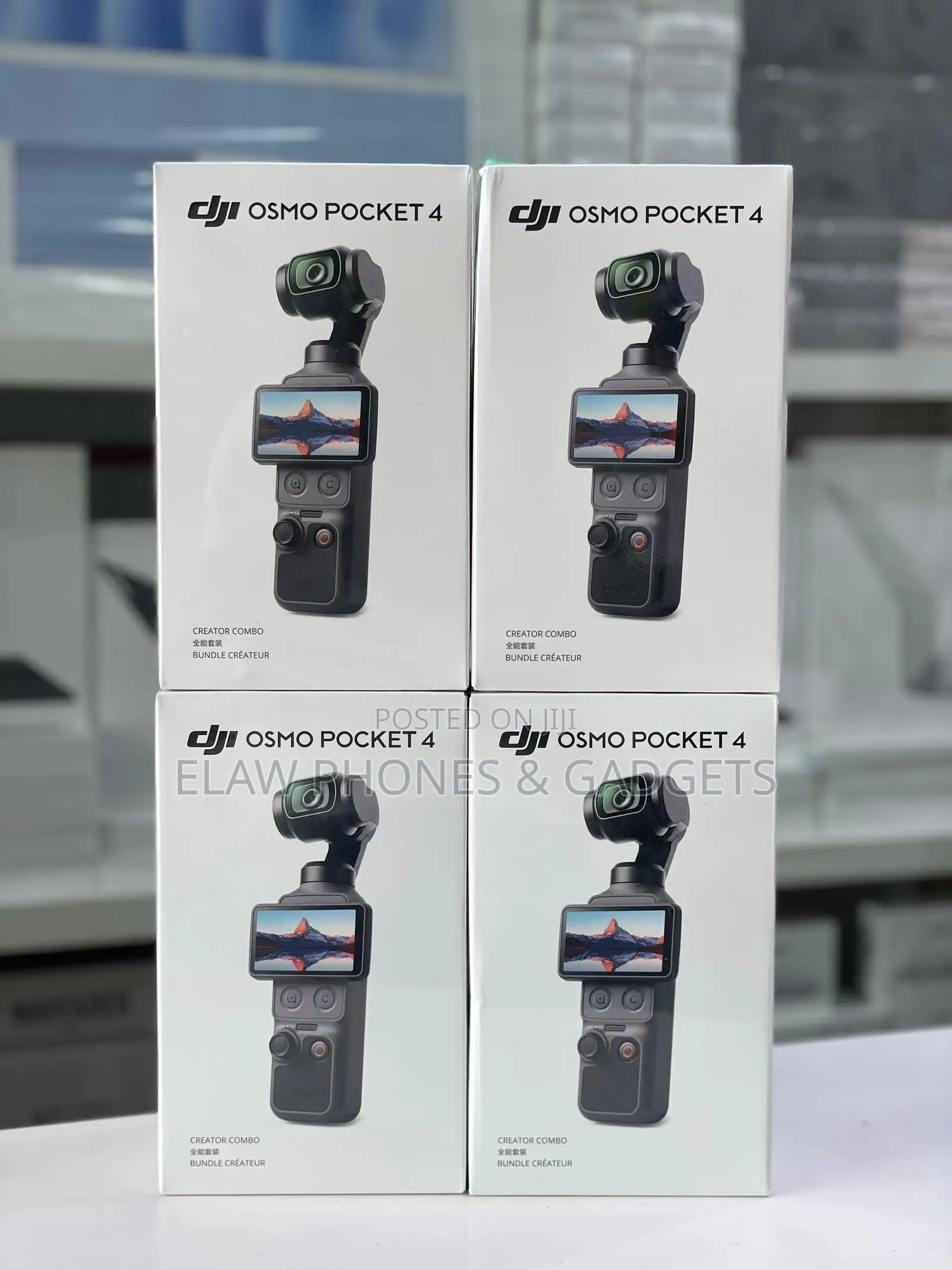 Dji Osmo Pocket 4 Creator Combo