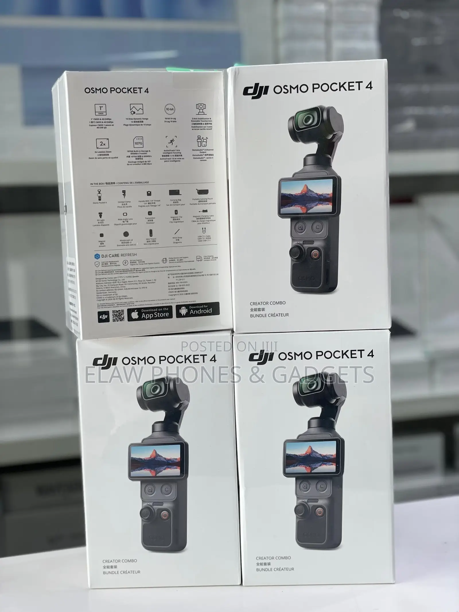 Dji Osmo Pocket 4 Creator Combo