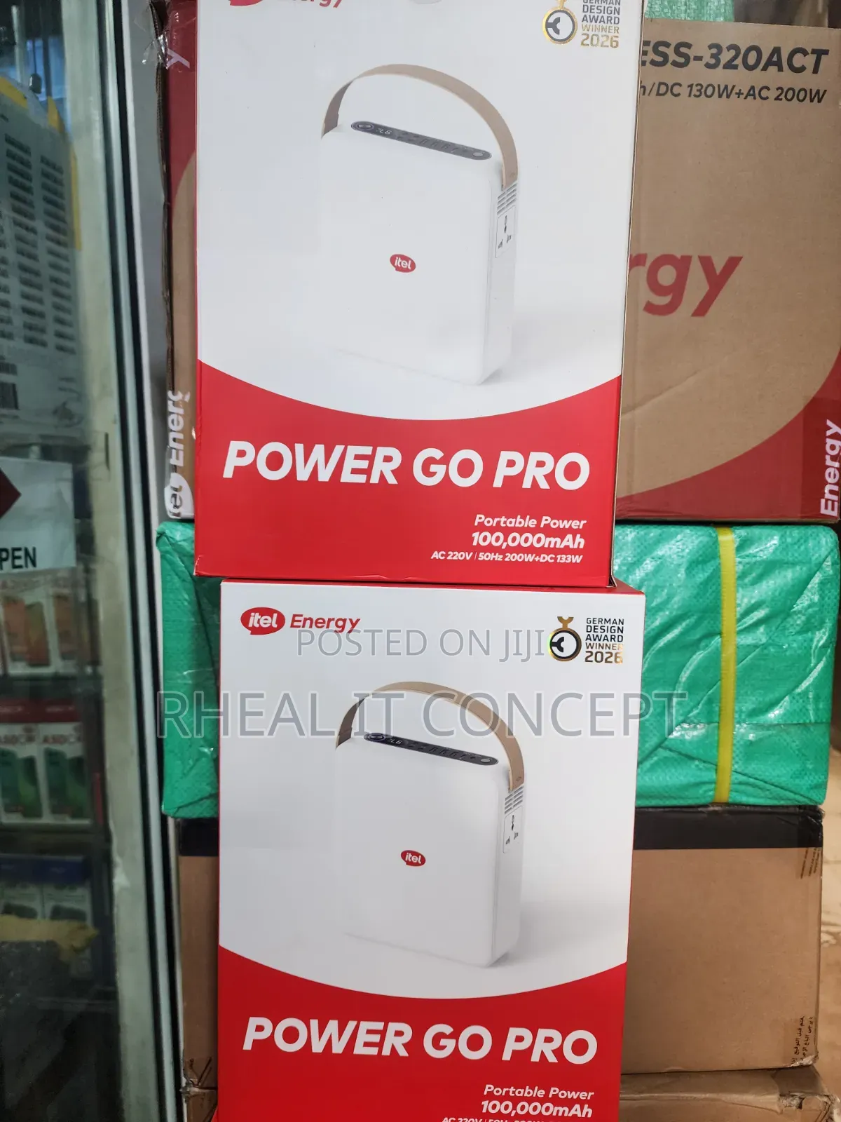 Itel Energy Power Go Pro Portable Power Station