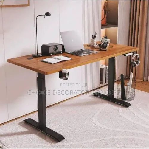 Furgle Black Gaming Chair + Electric Standing Desk Combo