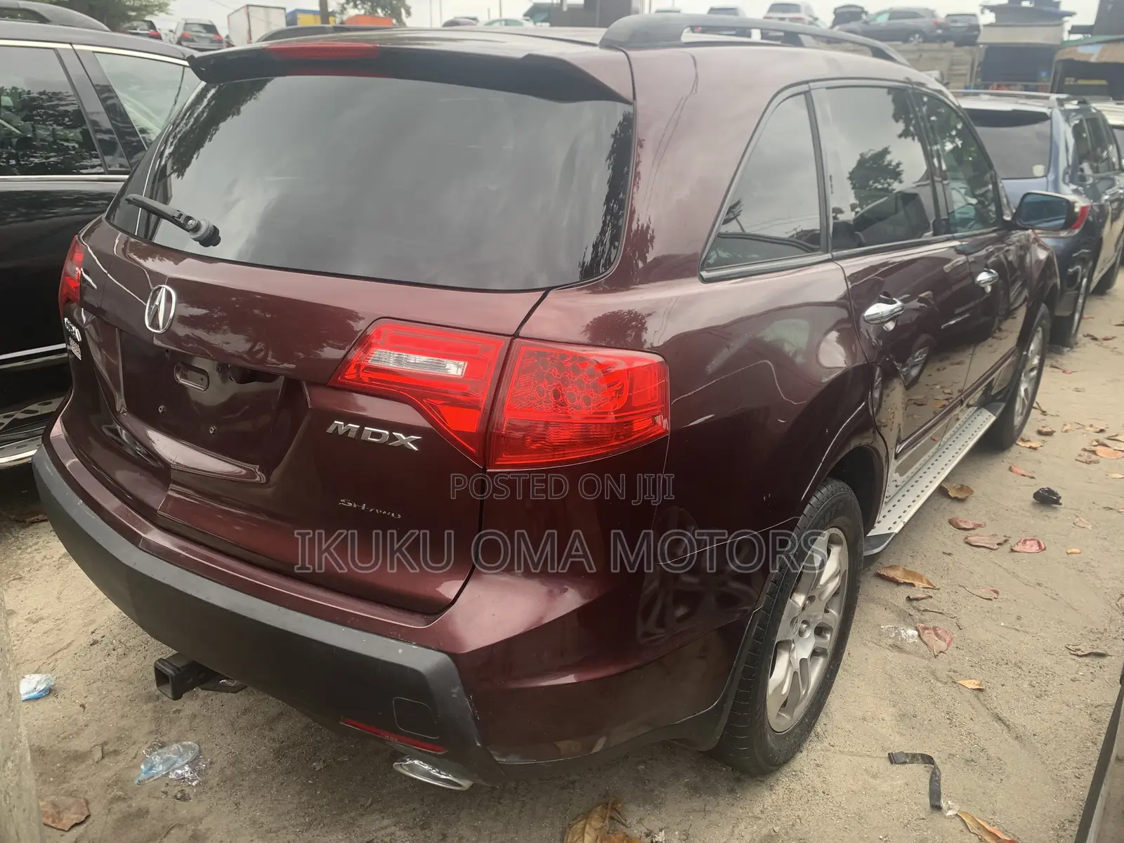 Acura MDX Sport 4dr AWD (3.7L 6cyl 5A) 2008 Burgundy