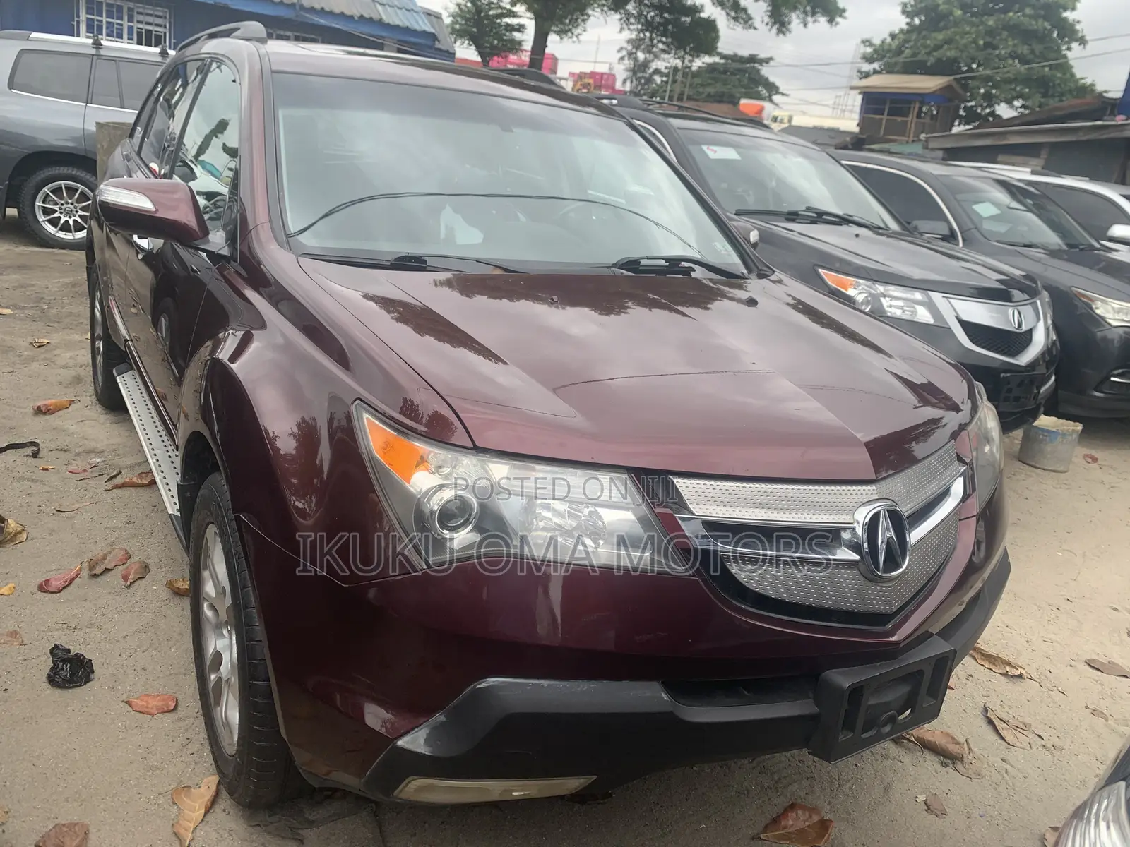 Acura MDX Sport 4dr AWD (3.7L 6cyl 5A) 2008 Burgundy