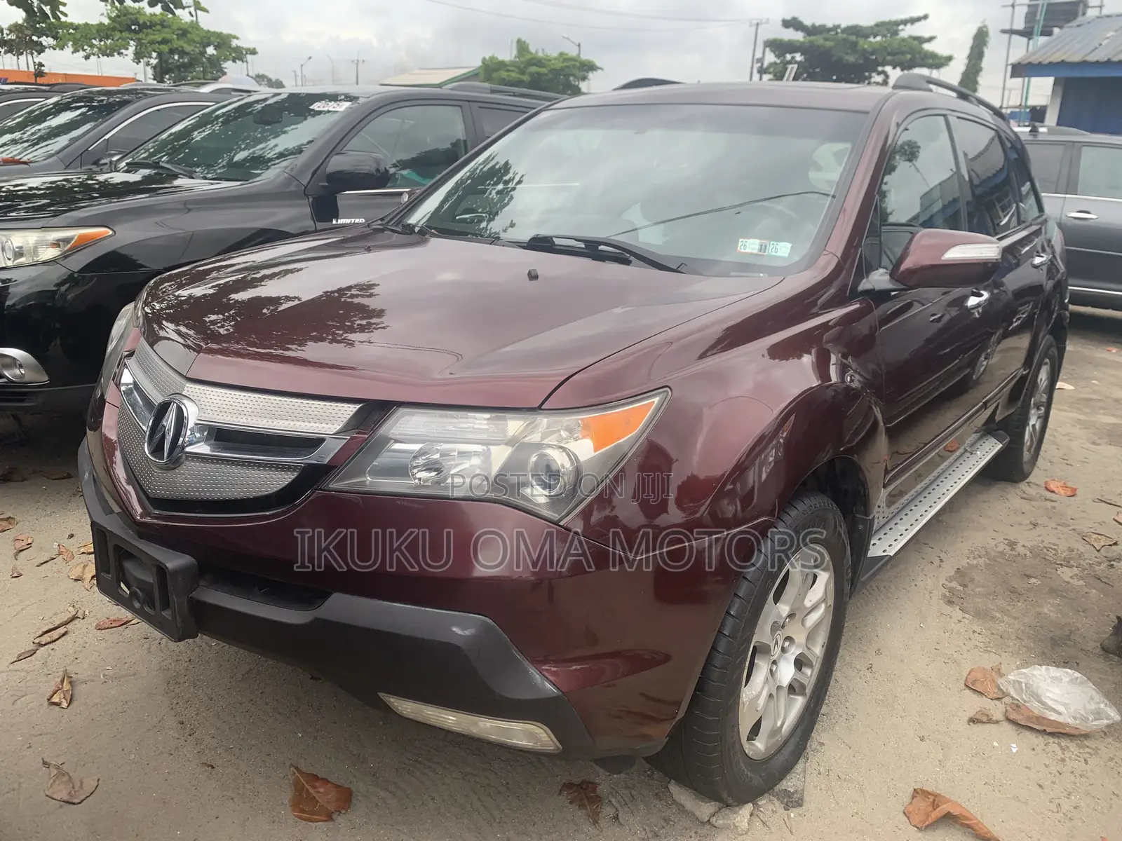 Acura MDX Sport 4dr AWD (3.7L 6cyl 5A) 2008 Burgundy