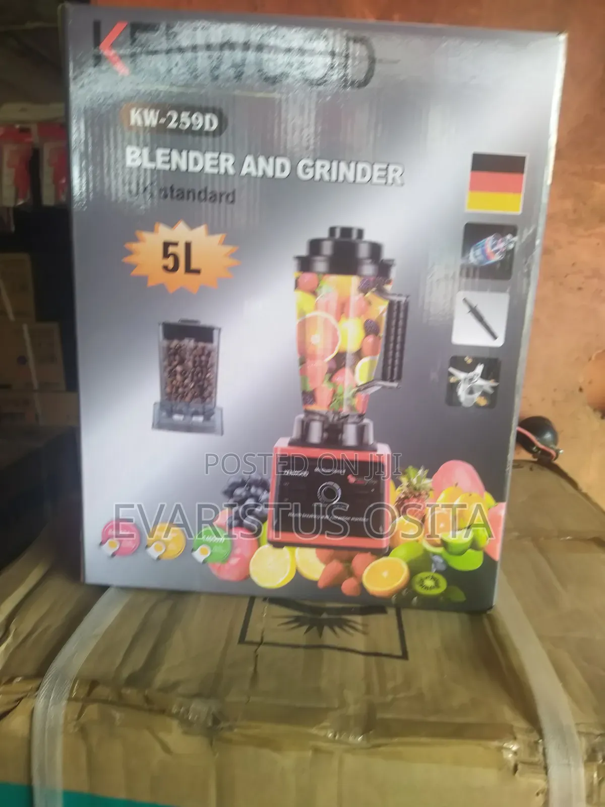 KenWood (Blender and Grinder) 5L KW-259D