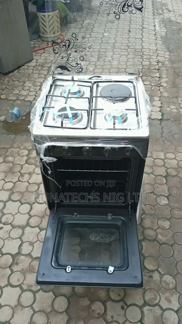 Nexus 50x50 3 Gas 1 Electric Cooker With Oven Clean Uk Used