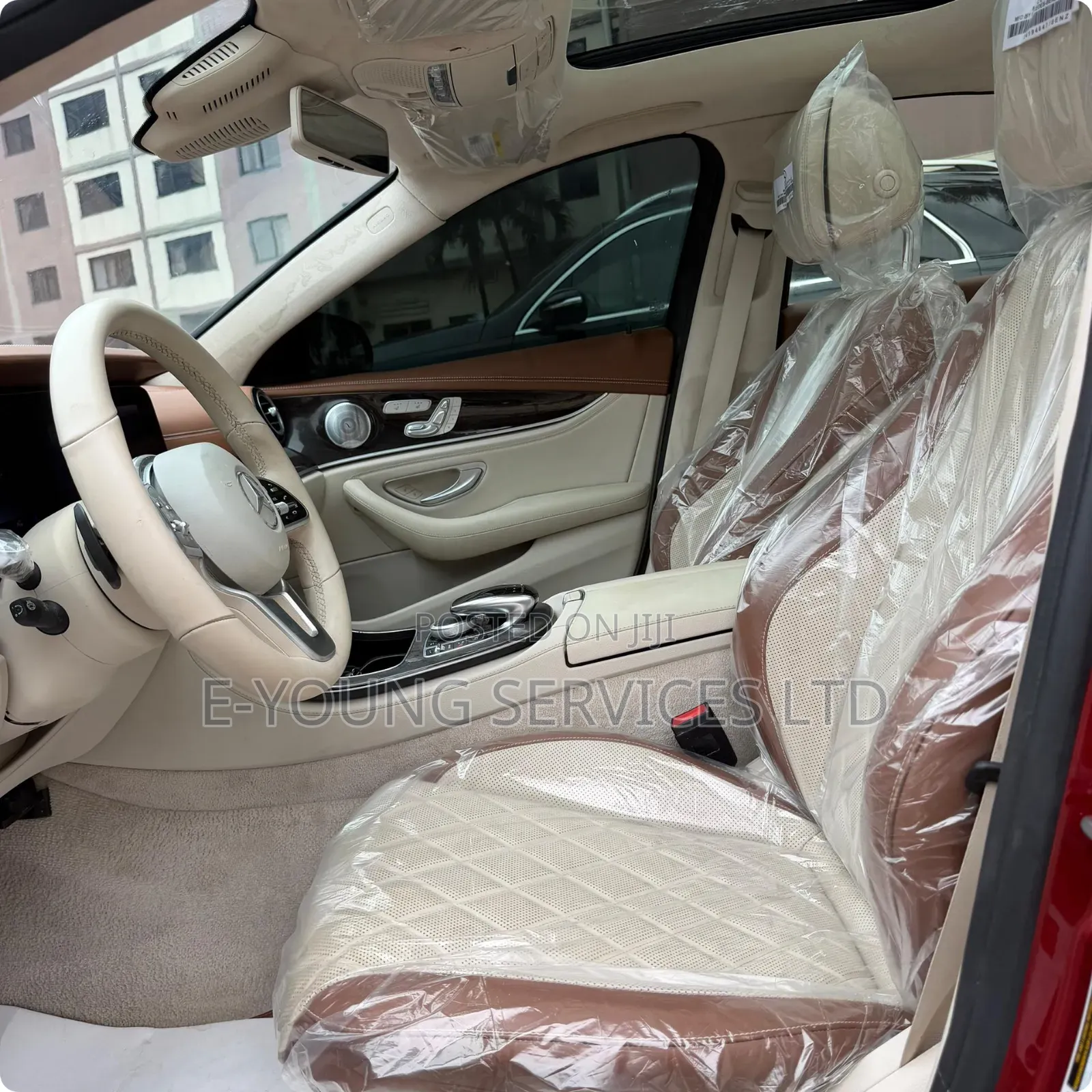 Mercedes-Benz E350 2020 Red