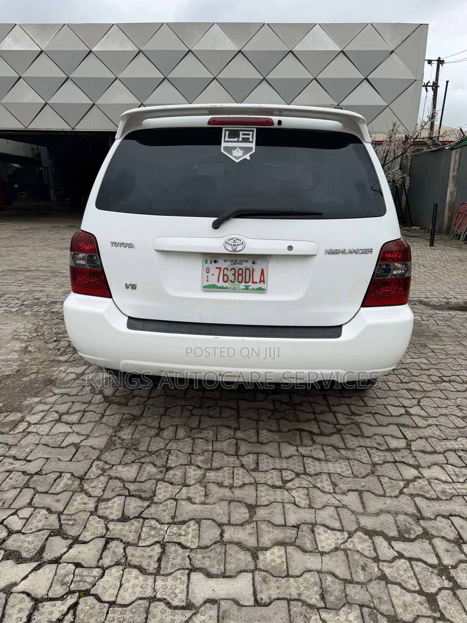 Toyota Highlander Limited V6 2005 White