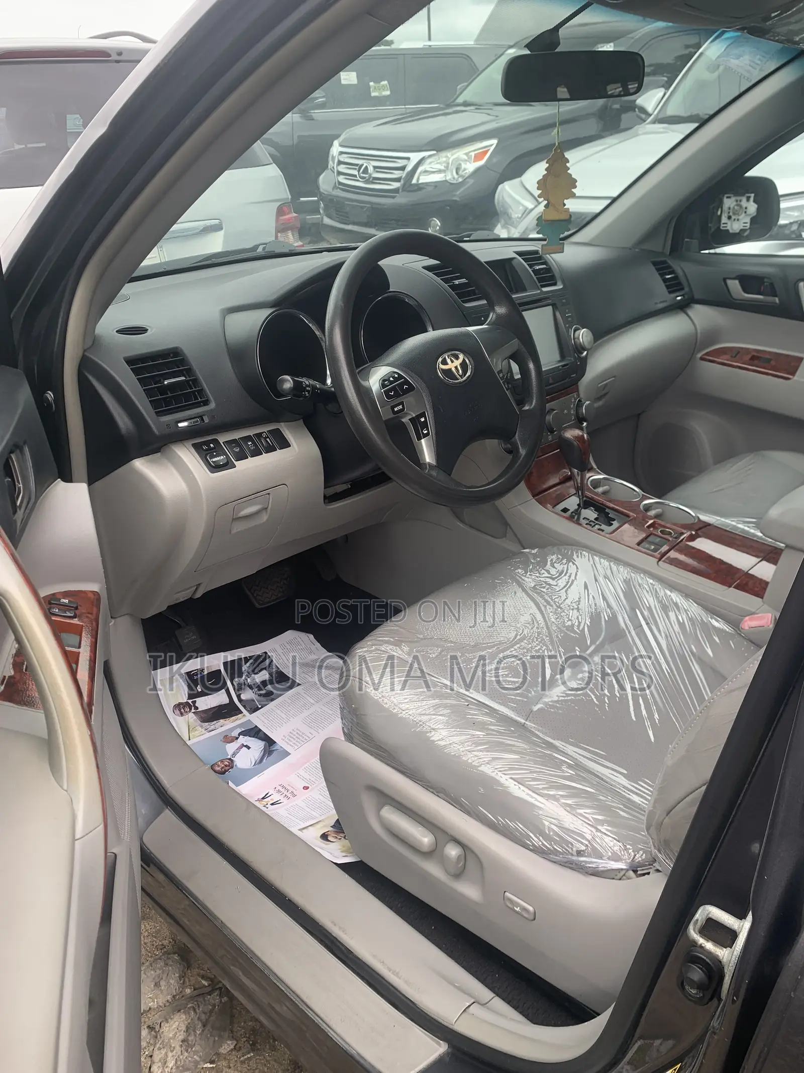 Toyota Highlander Limited 2012 Gray