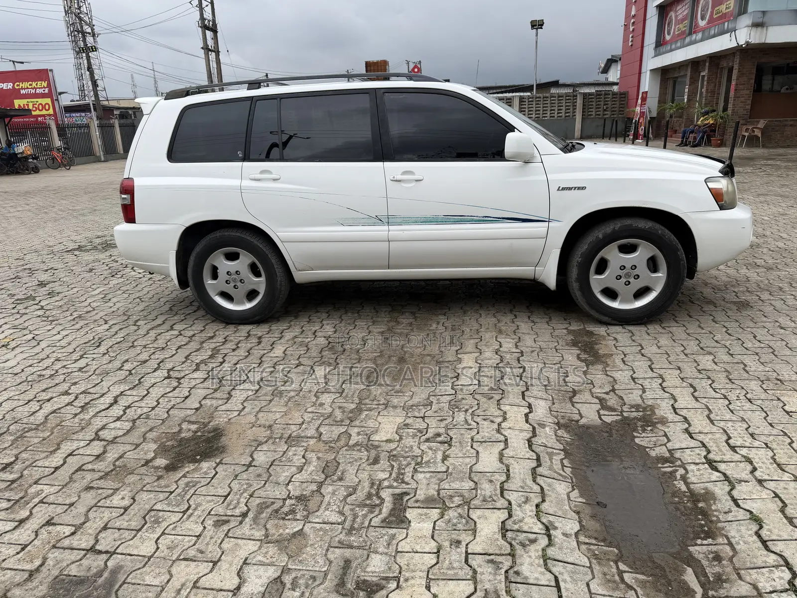 Toyota Highlander Limited V6 2005 White