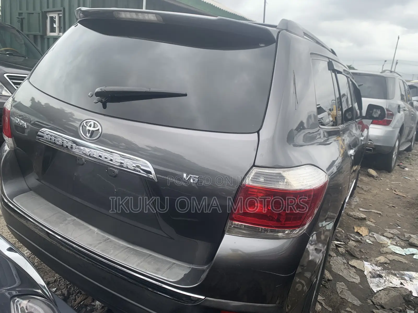 Toyota Highlander Limited 2012 Gray