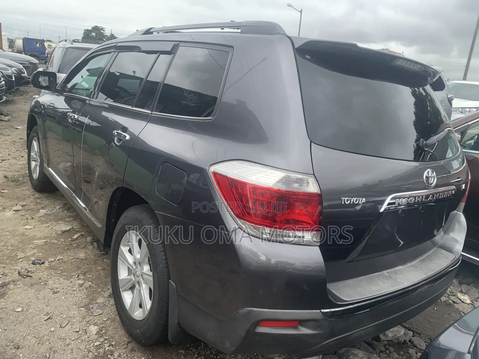 Toyota Highlander Limited 2012 Gray