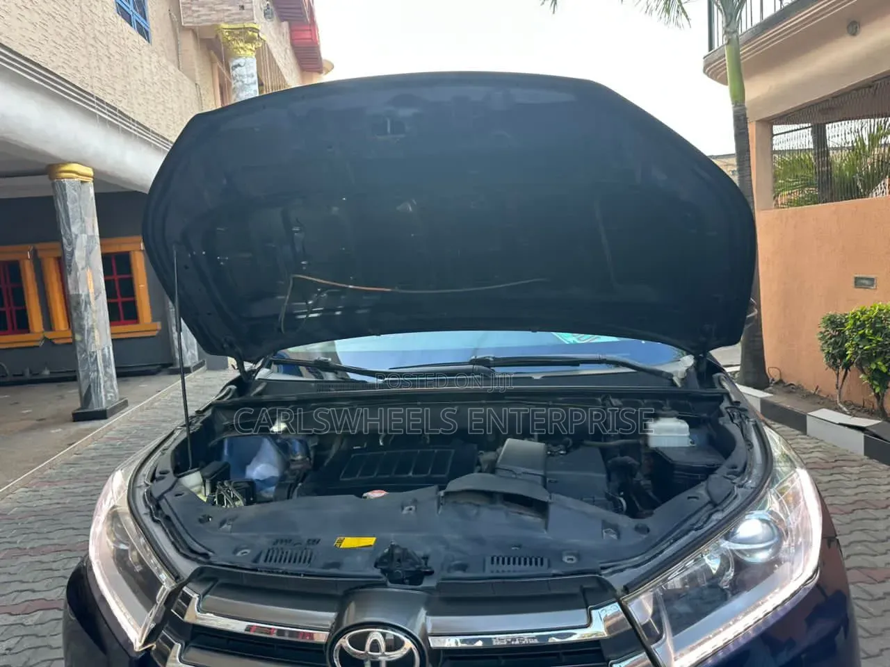 Toyota Highlander XLE V6 4x4 (3.5L 6cyl 6A) 2016 Black