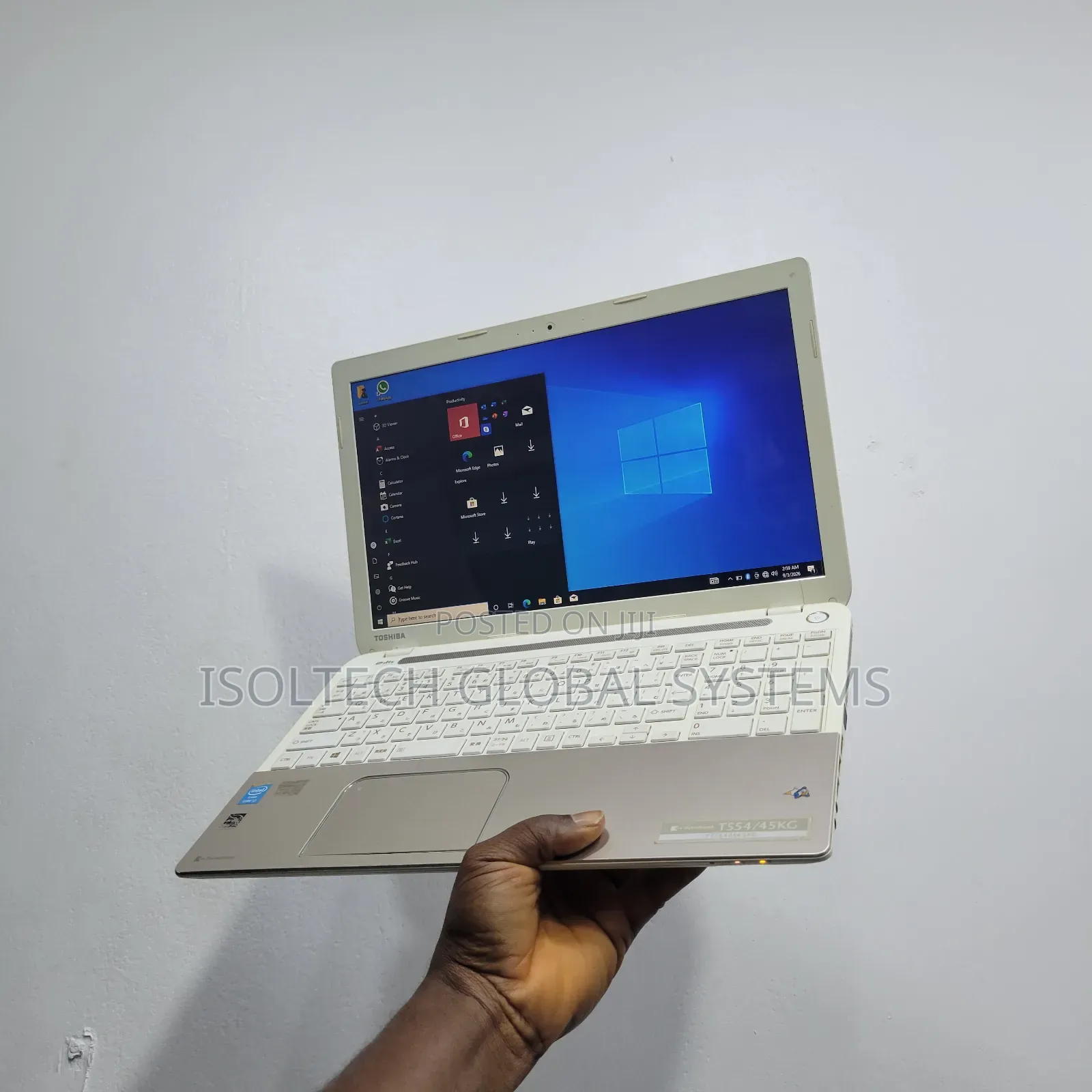 Laptop Toshiba 8GB Intel Core i3 HDD 500GB