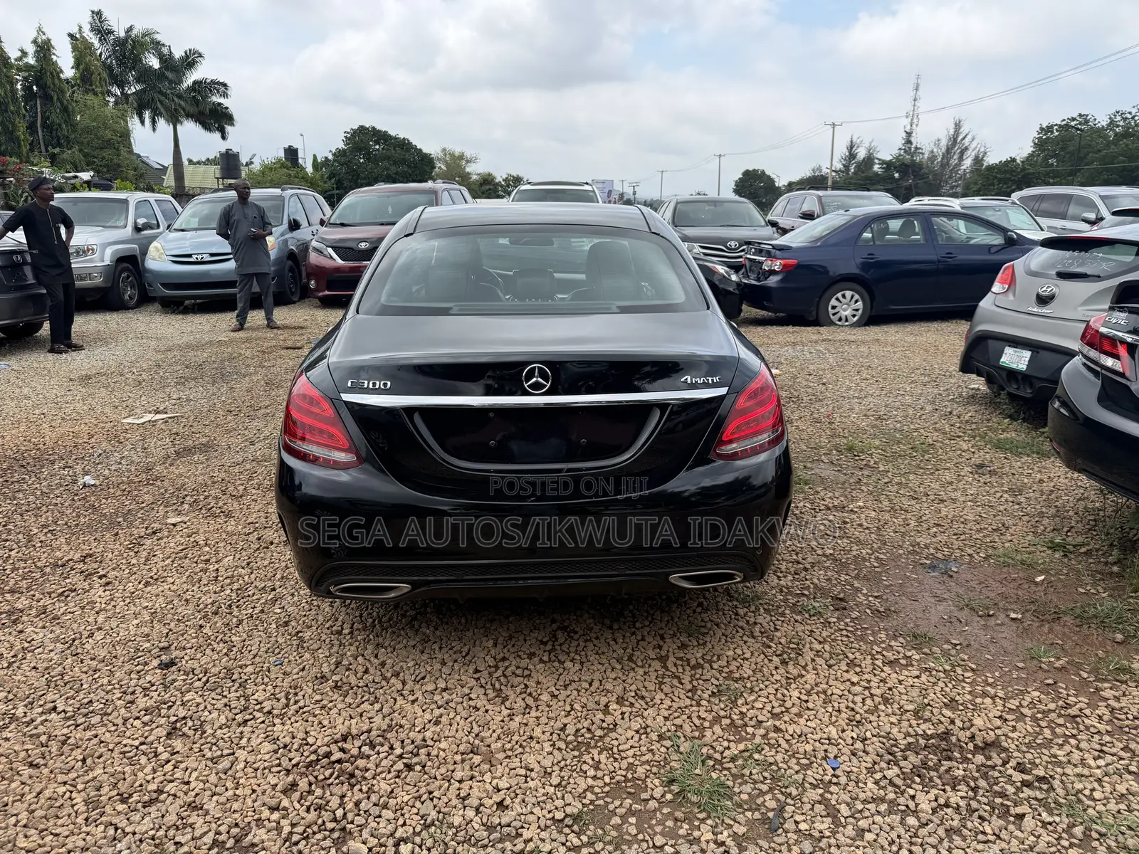 Mercedes-Benz C300 Luxury 4Matic Sedan AWD (2.0L 4cyl 7A) 2016 Black