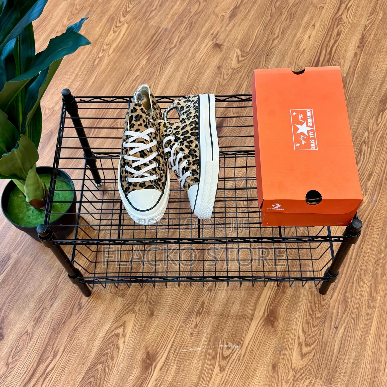 High Quality Converse Chuck Taylor 70 Plus Hi Leopard Print Sneakers