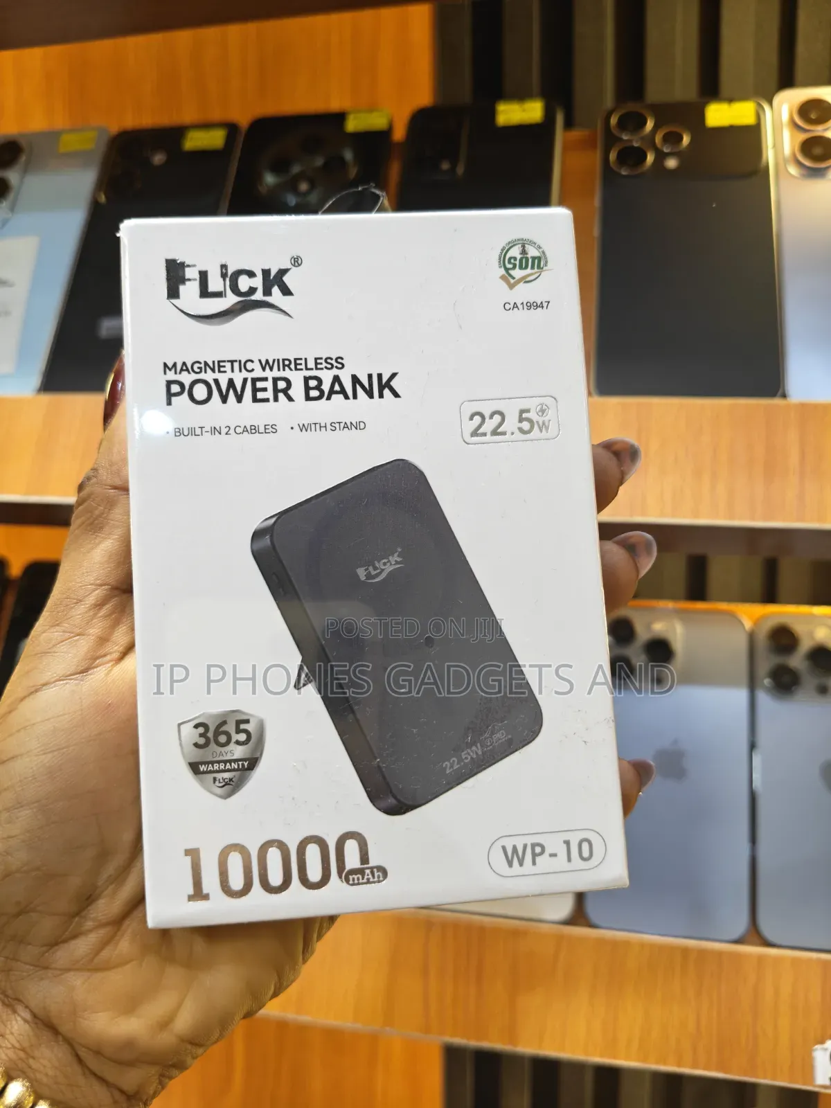 FLCK WP-10 10000mAh Magnetic Wireless Power Bank 22.5W - New