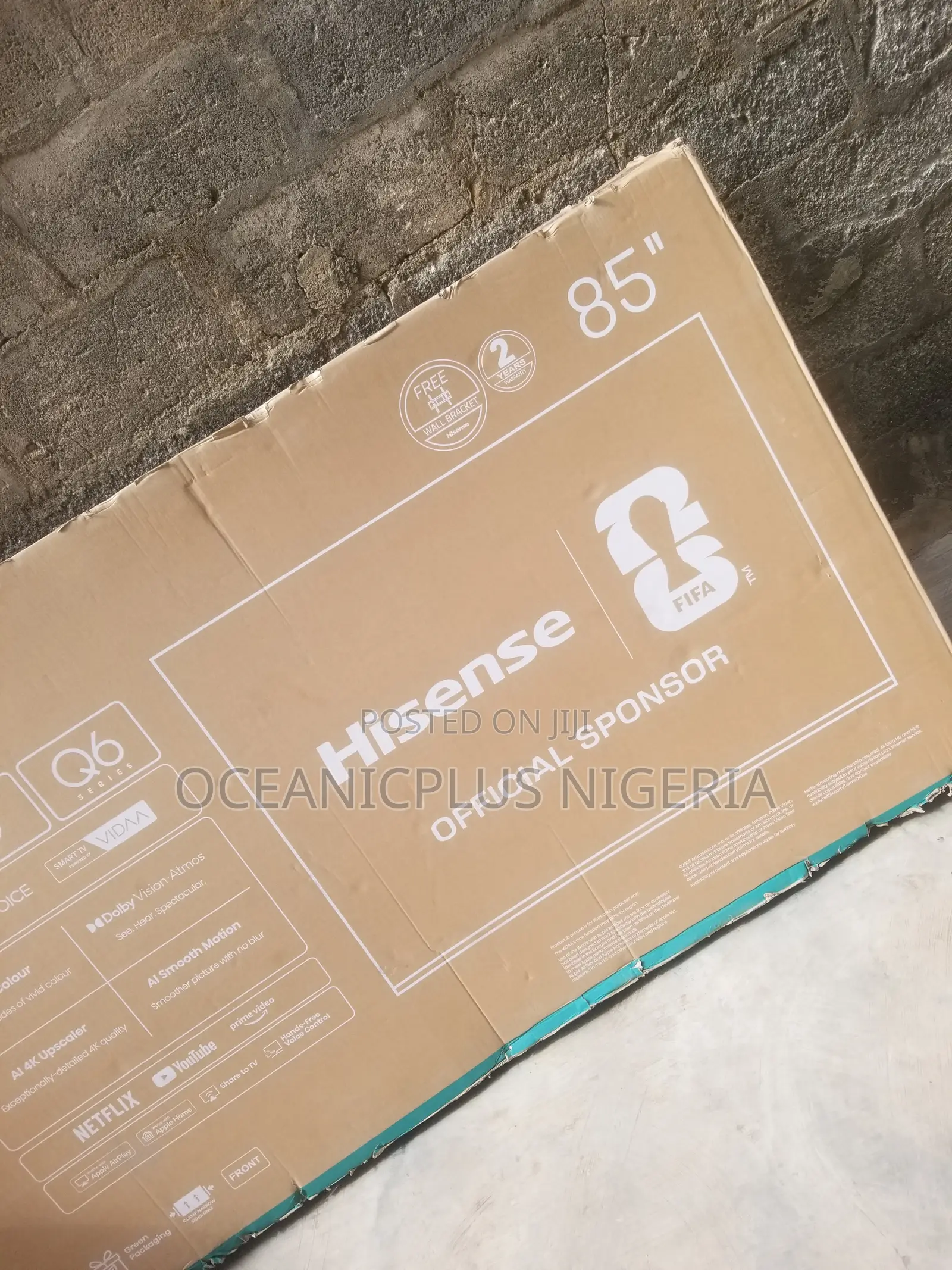 Hisense 85" QLED Entertainment TV