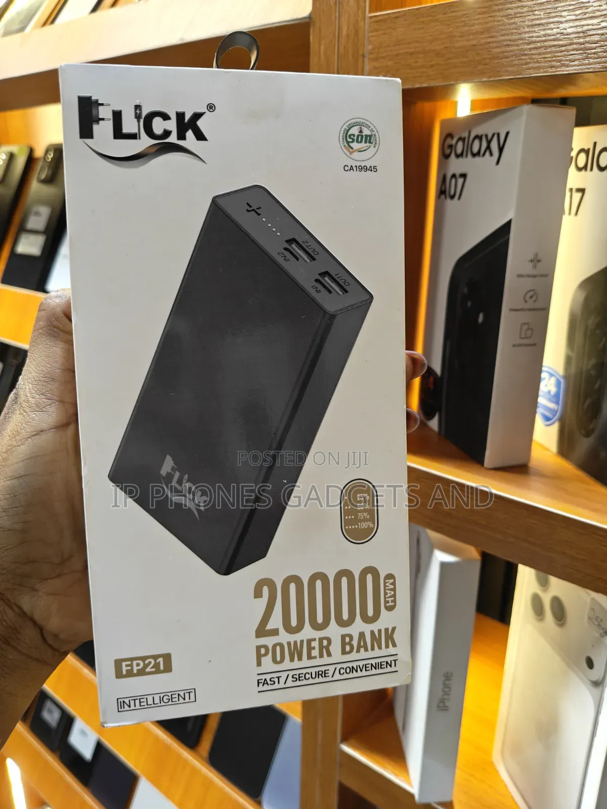 Flick 20000mAh Intelligent Power Bank FP21