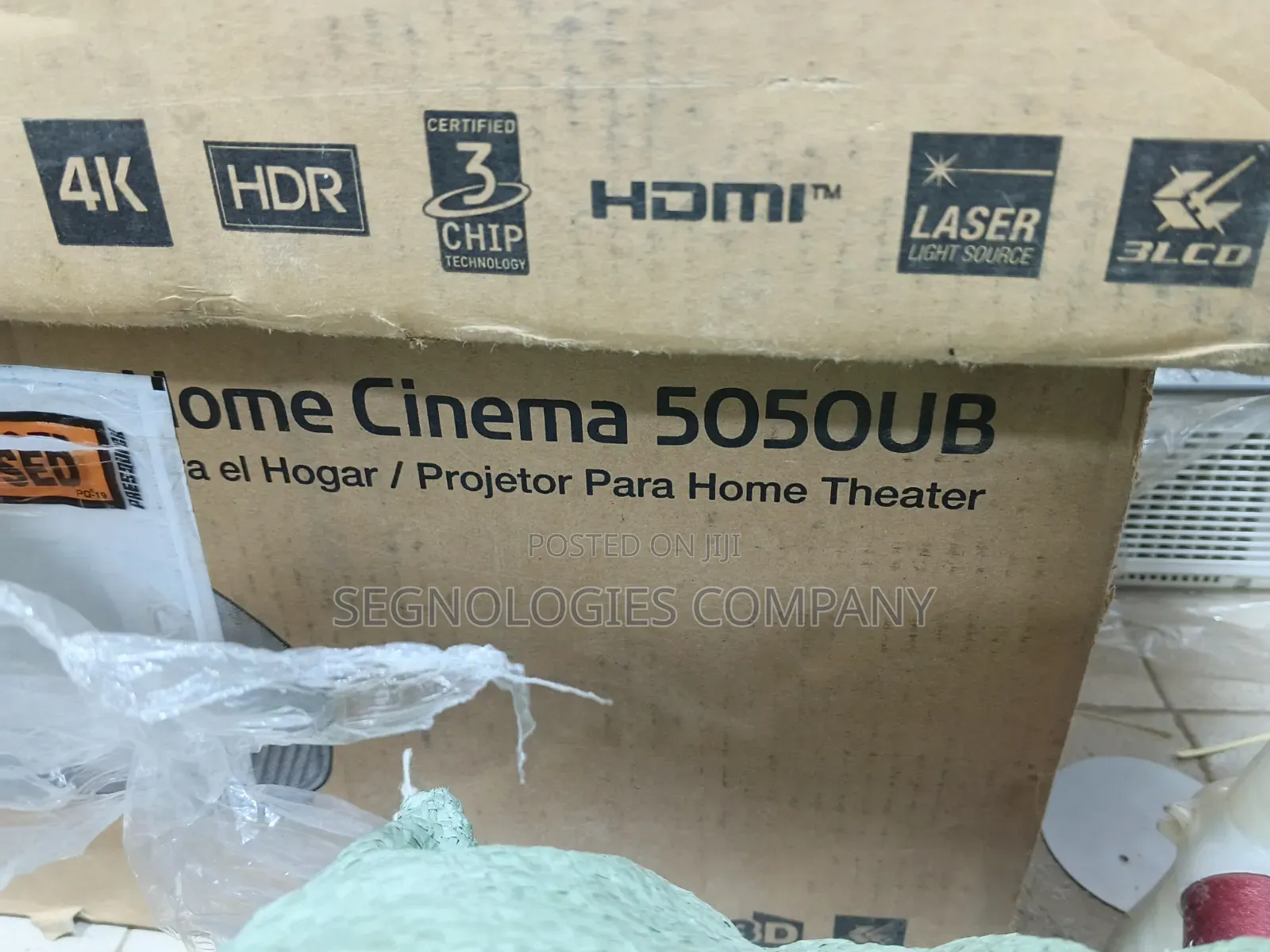 Epson Home Cinema 5050UB 2600 Lumens 4K PRO-UHD 3LCD Projector