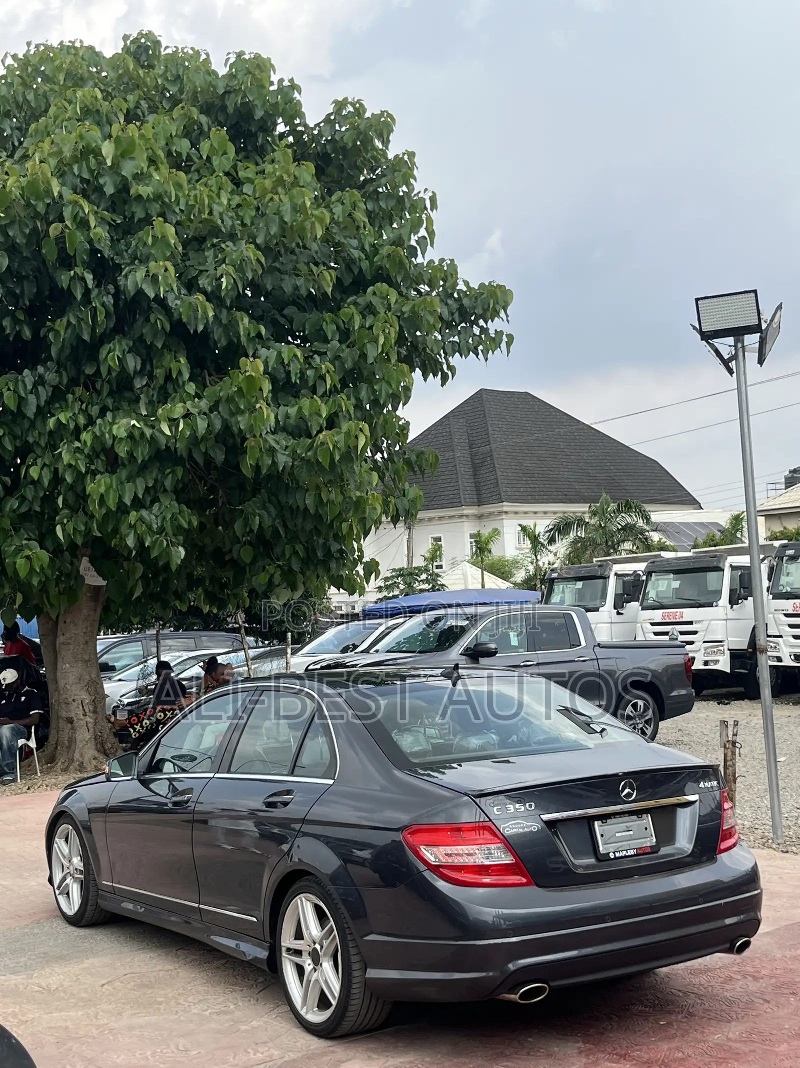 Mercedes-Benz C350 2010 Gray