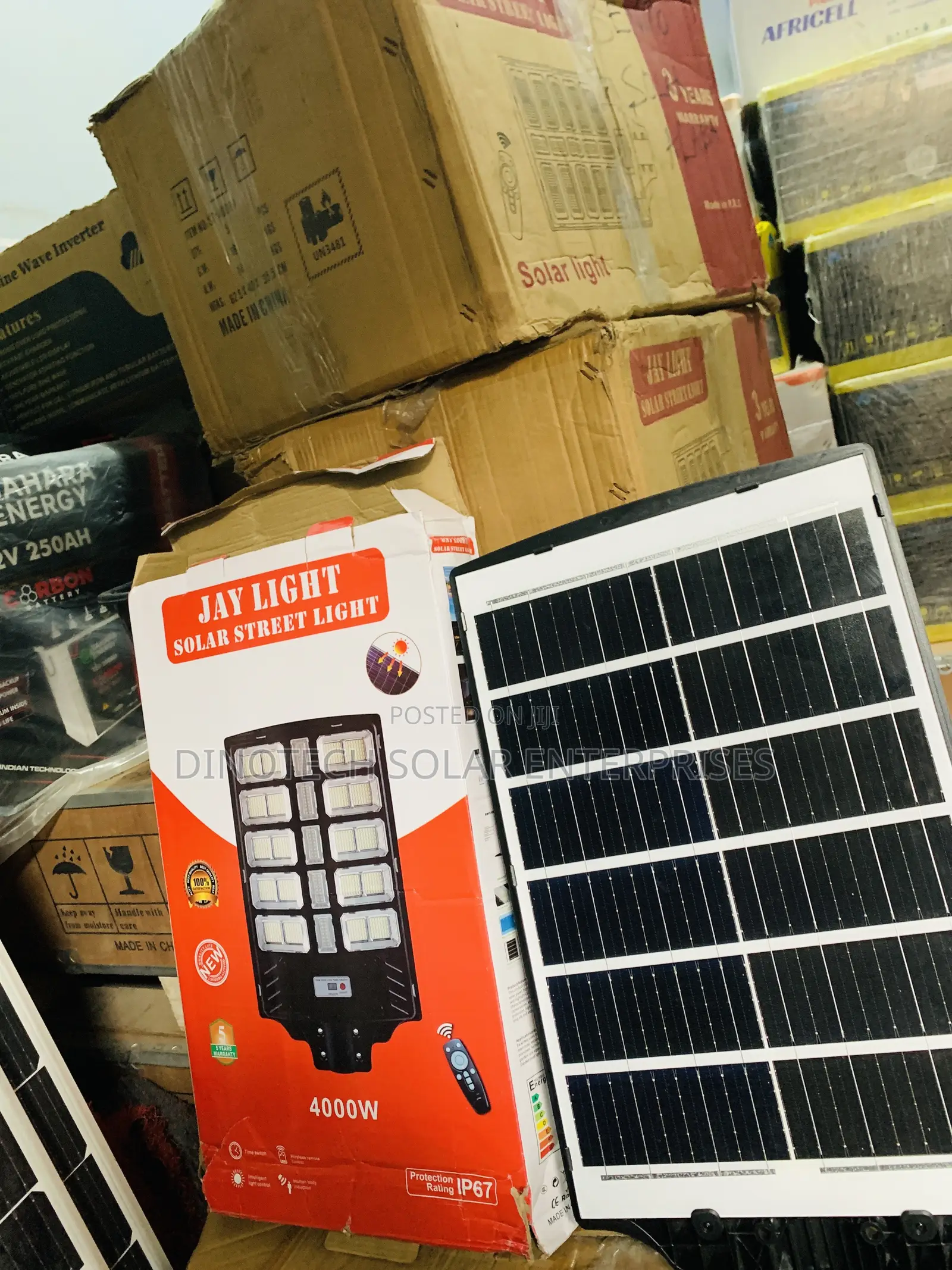 4000w Jay Light Solar Street Light