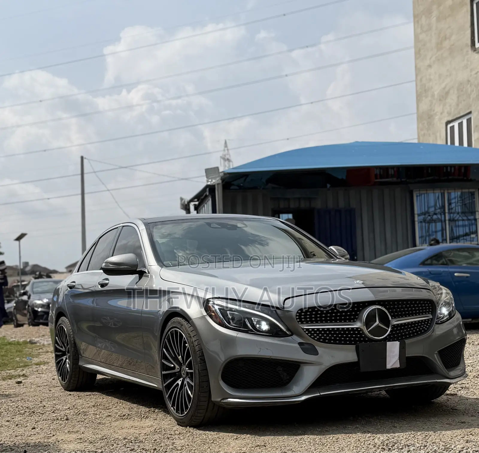 Mercedes-Benz C400 4Matic AWD Sedan (3.0L V6 7A) 2015 Gray