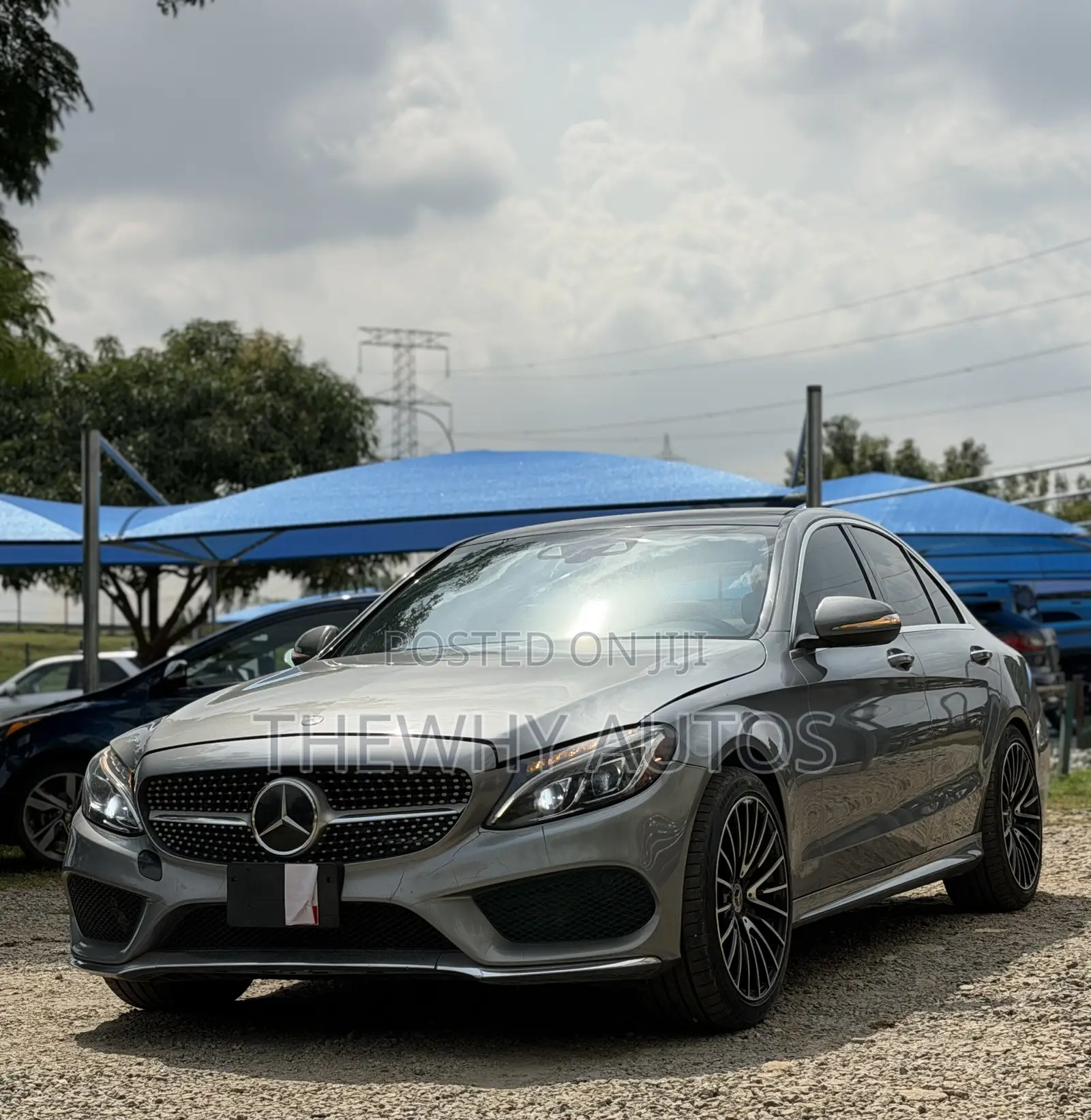 Mercedes-Benz C400 4Matic AWD Sedan (3.0L V6 7A) 2015 Gray