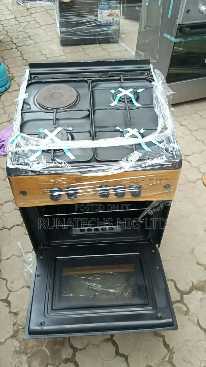 Maxi 60x60 Gas and Electric Cooker With Oven Grill Clean Uk Used
