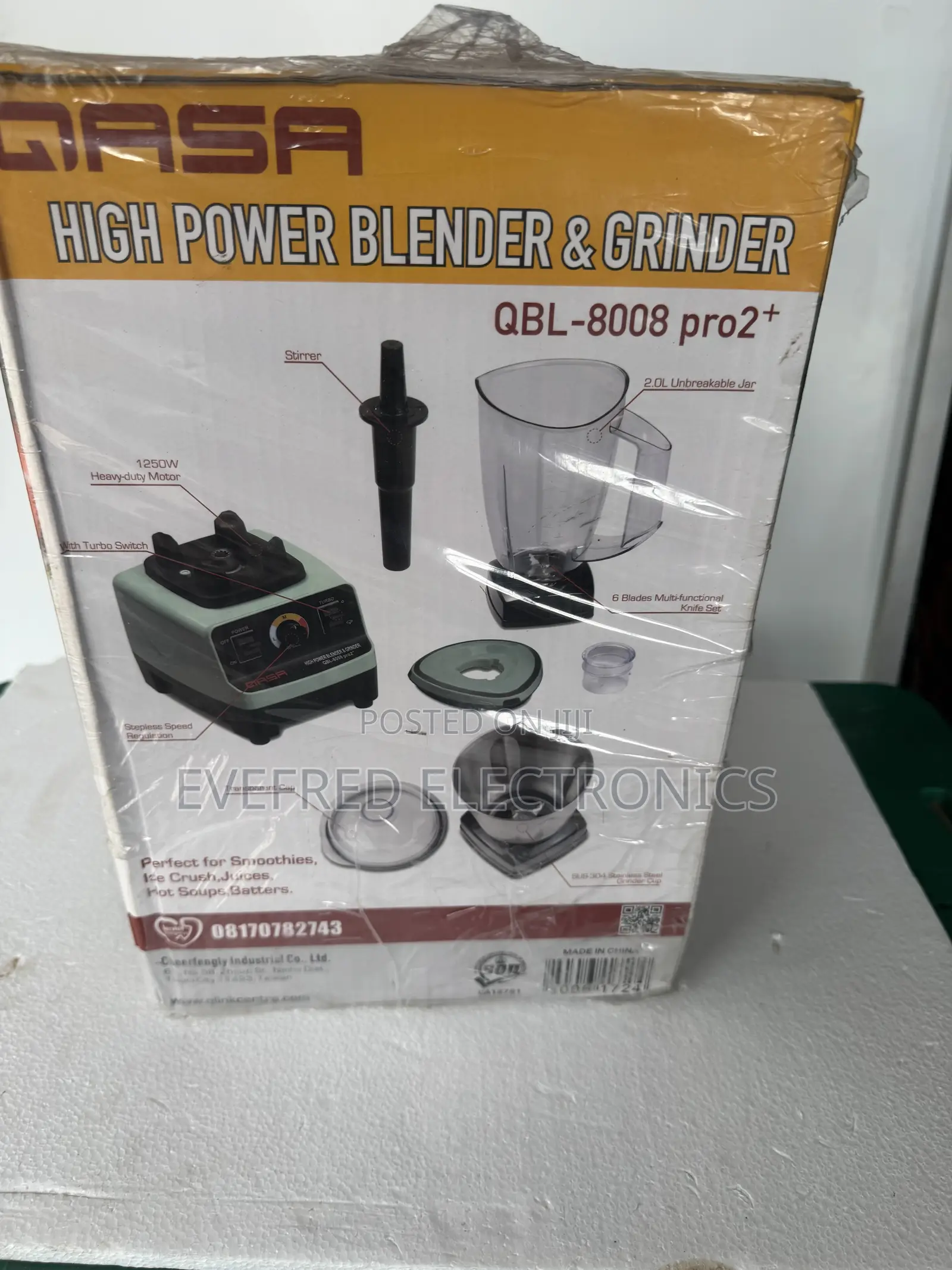 Qasa Industrial Blender