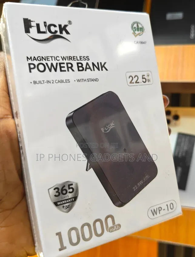 FLCK WP-10 10000mAh Magnetic Wireless Power Bank 22.5W - New
