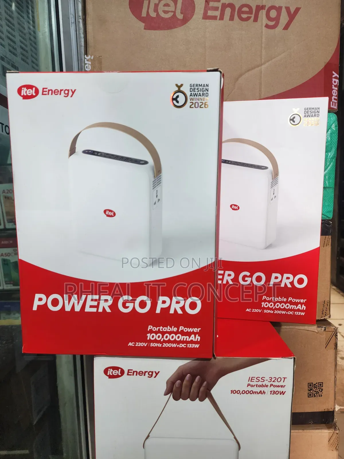 Itel Energy Power Go Pro Portable Power Station