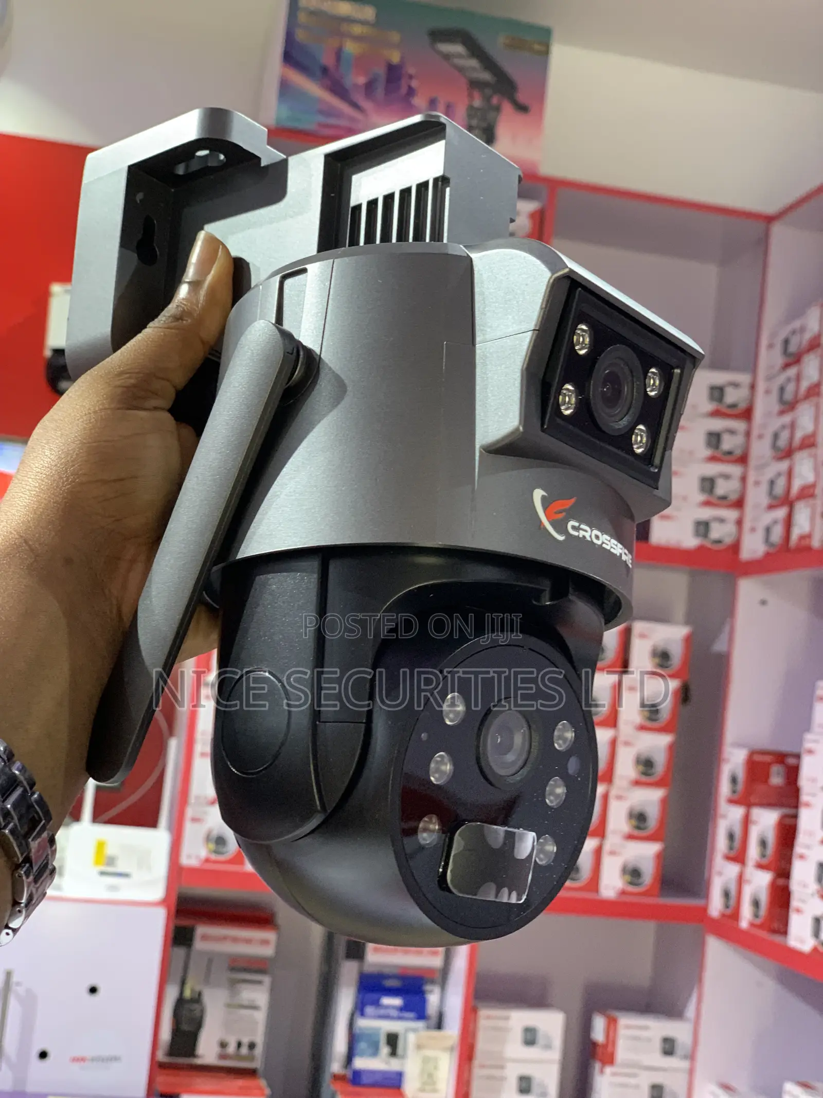 A30 Intelligent Solar Energy Alert PTZ Camera 6MP